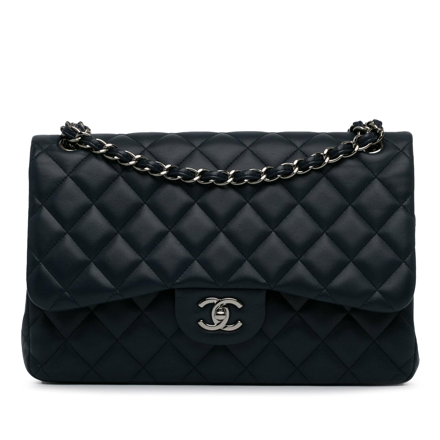 Chanel Jumbo Classic Lambskin Double Flap SHG-uzDCef Handbag