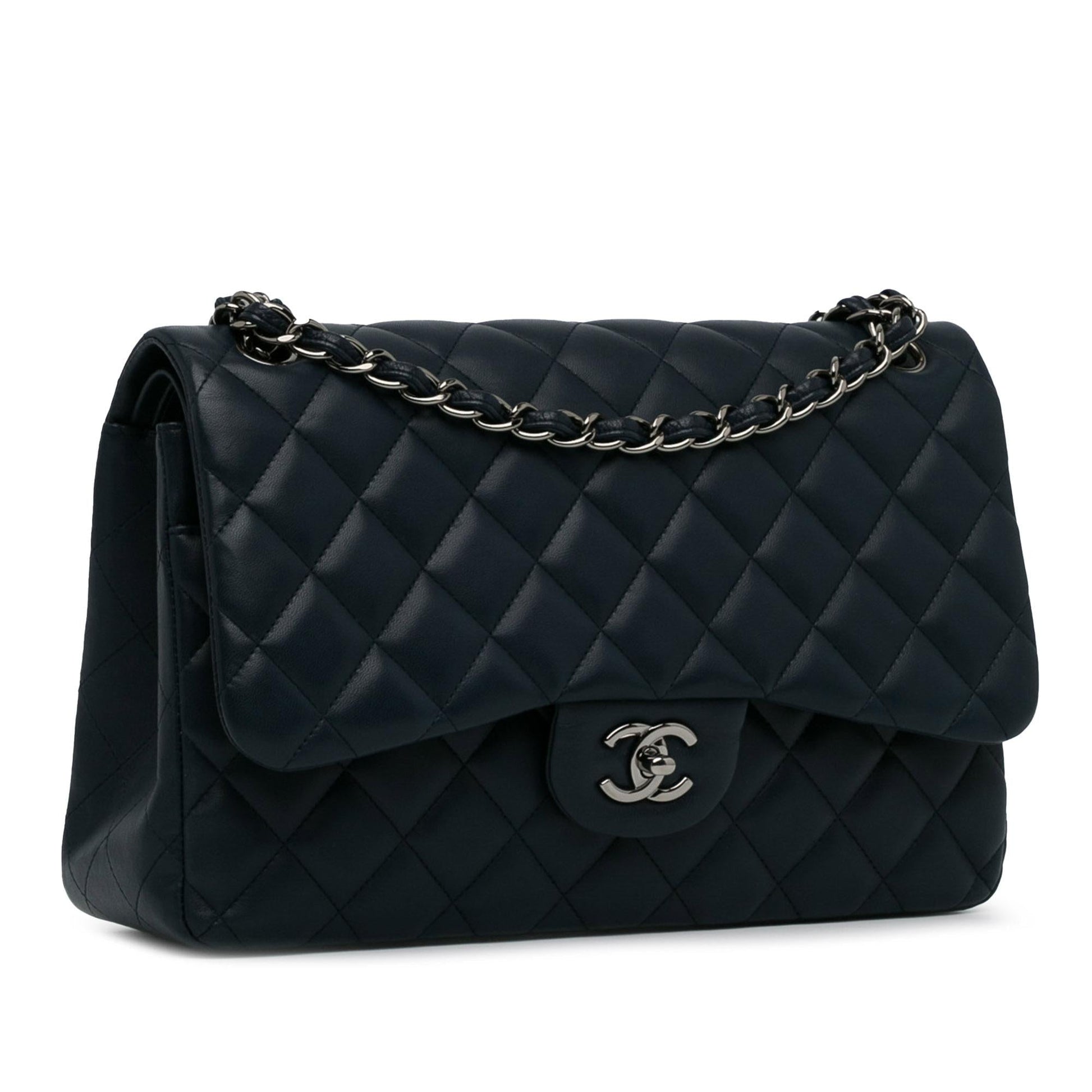 Chanel Jumbo Classic Lambskin Double Flap SHG-uzDCef Handbag