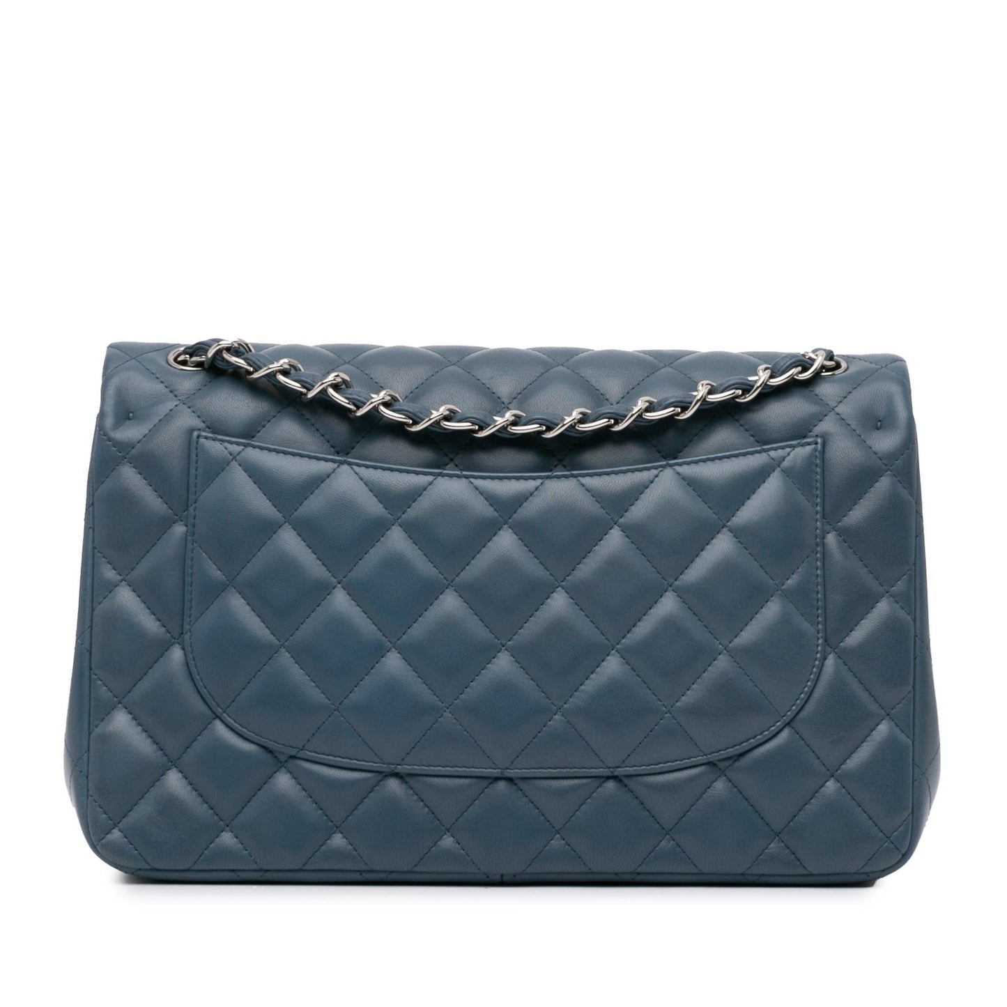 Chanel Jumbo Classic Lambskin Double Flap (SHG-fQmKvN)