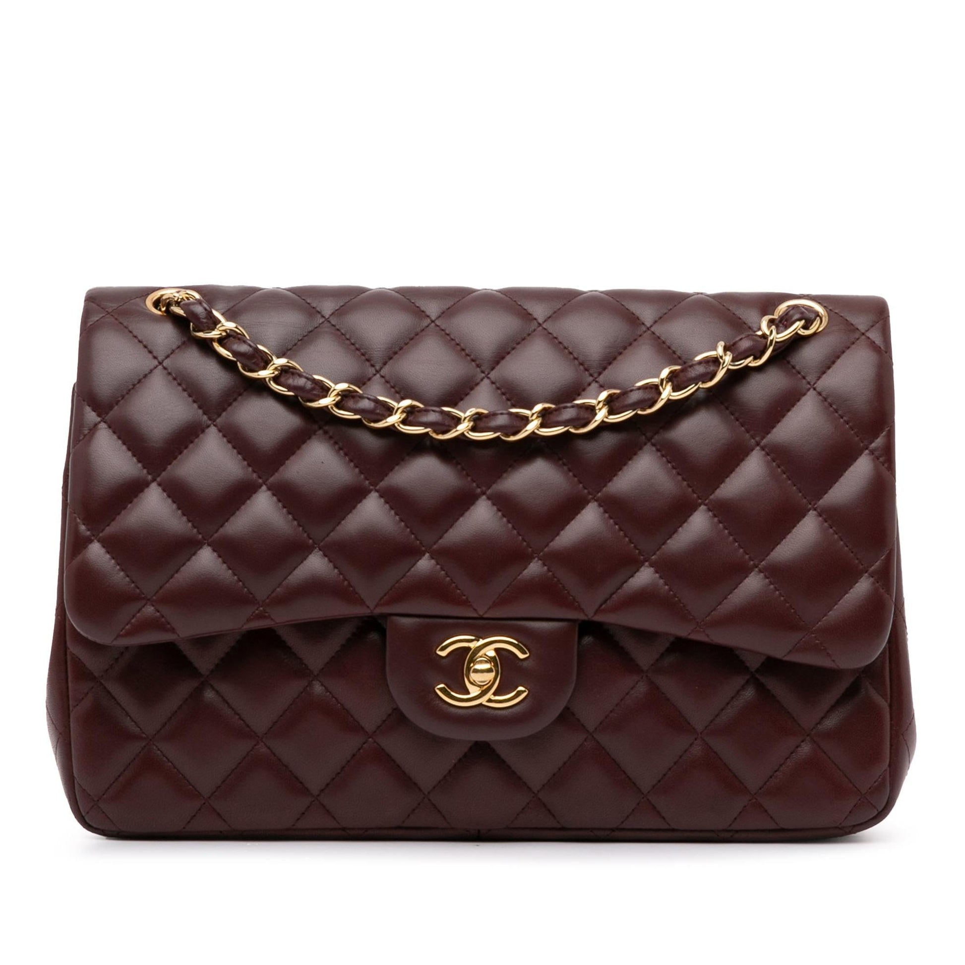 Chanel Jumbo Classic Lambskin Double Flap (Shg-Osjrk4) Bag