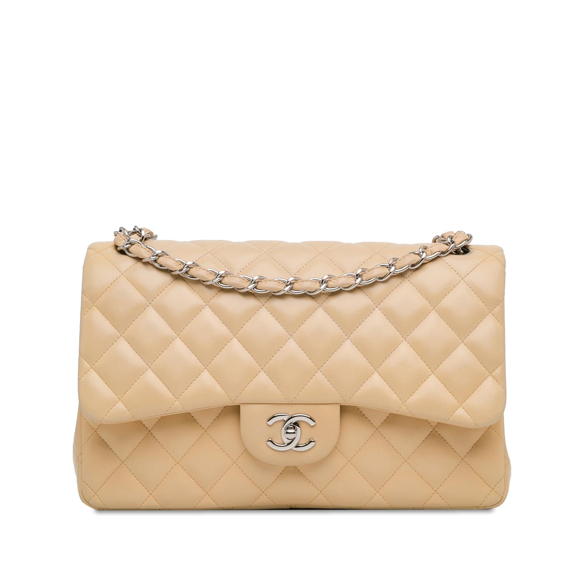Chanel Jumbo Classic Lambskin Double Flap SHG-Mqc20h Handbag