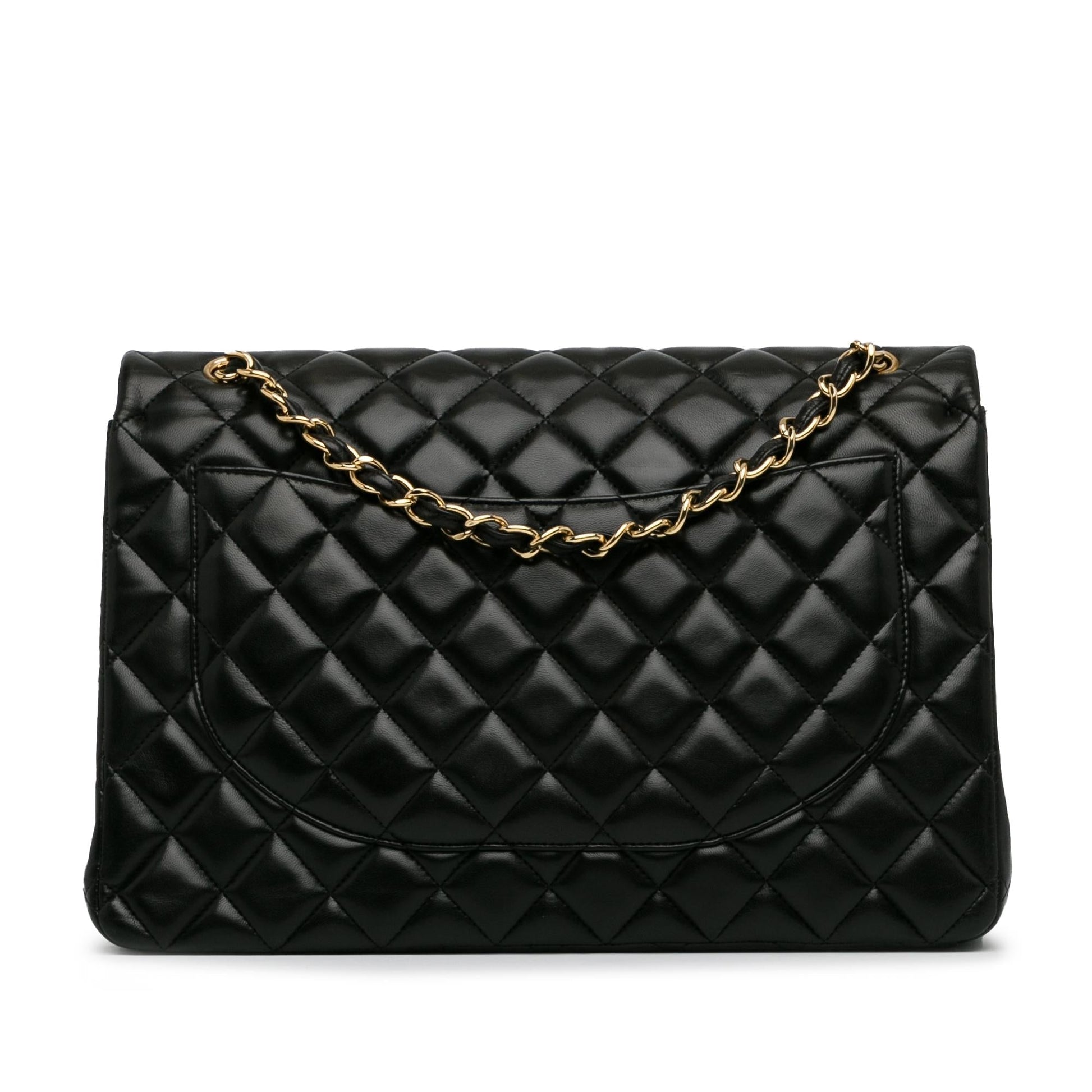 Chanel Jumbo Classic Lambskin Double Flap SHG-sK91Ny Handbag