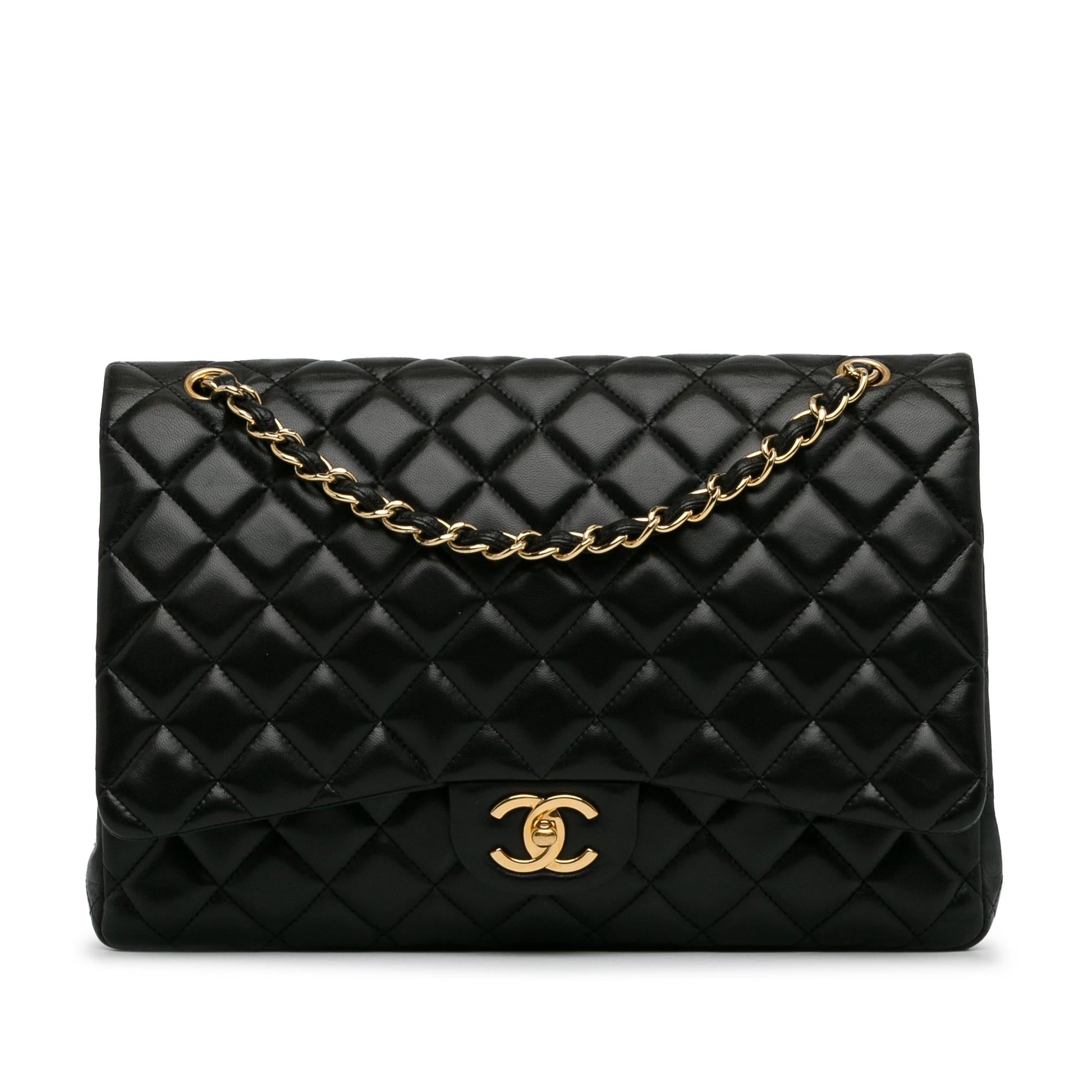 Chanel Jumbo Classic Lambskin Double Flap SHG-sK91Ny Handbag