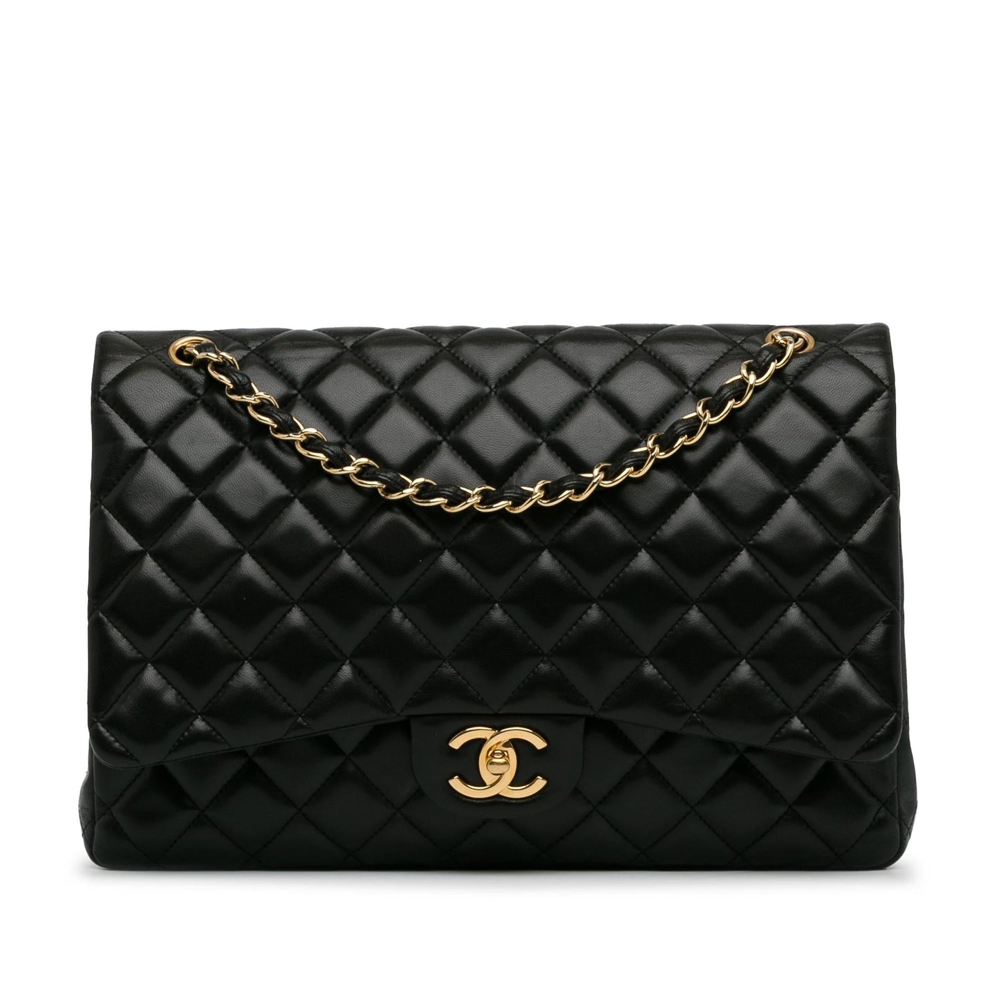 Chanel Jumbo Classic Lambskin Double Flap (Shg-Sk91Ny) Bag