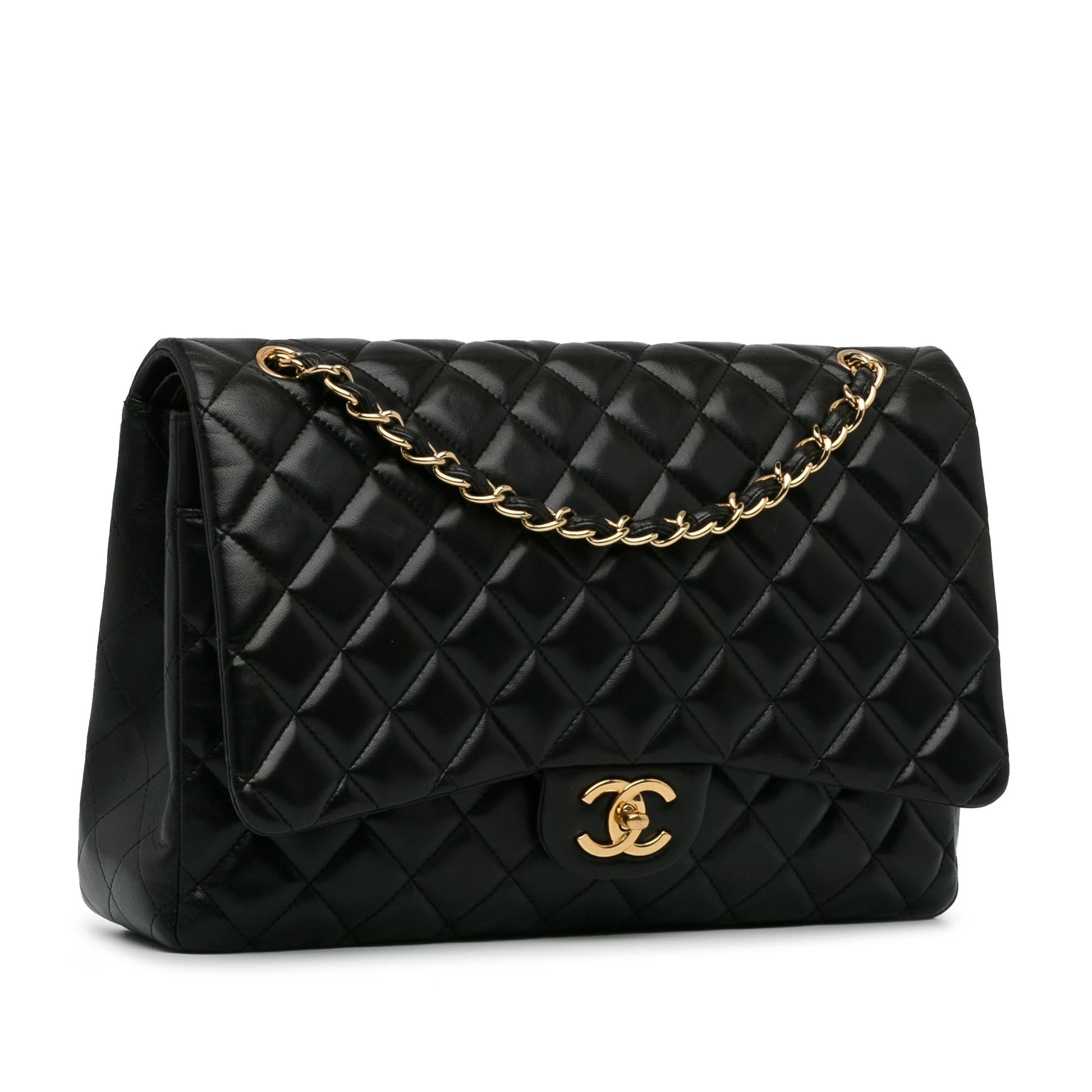 Chanel Jumbo Classic Lambskin Double Flap (Shg-Sk91Ny) Bag