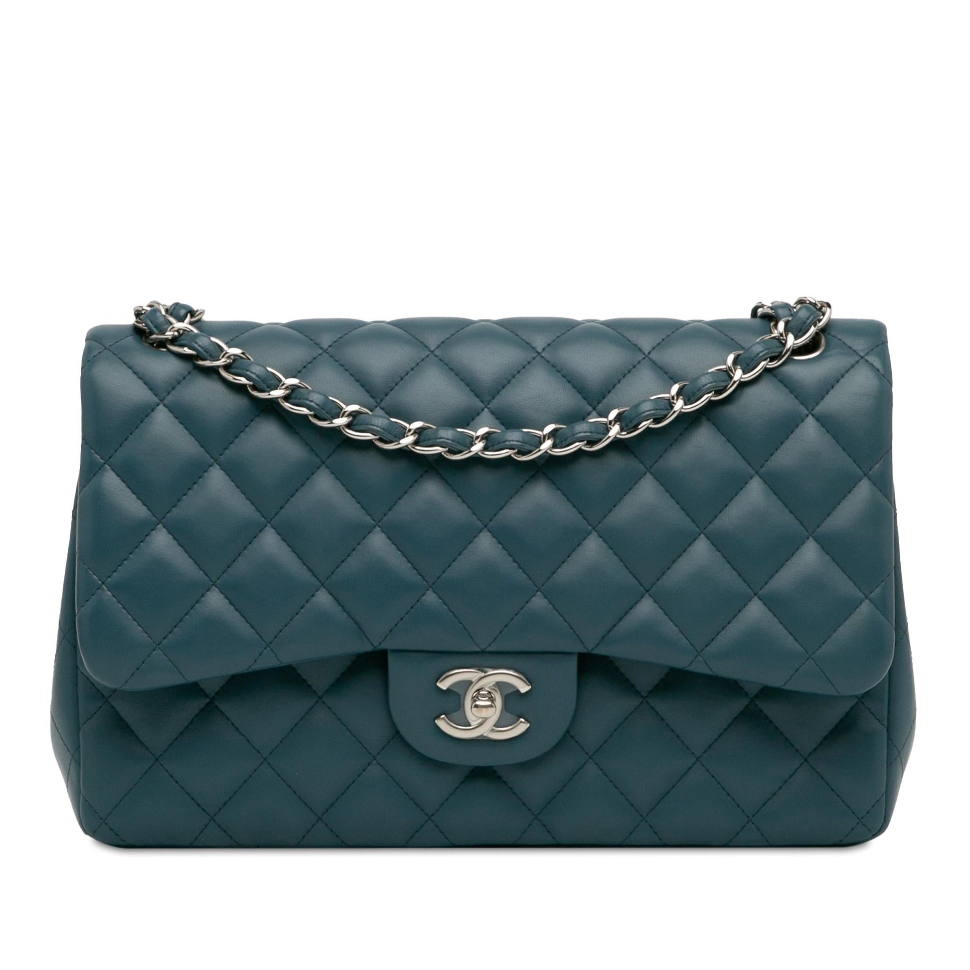 Chanel Jumbo Classic Lambskin Double Flap SHG-ahjfnw Handbag