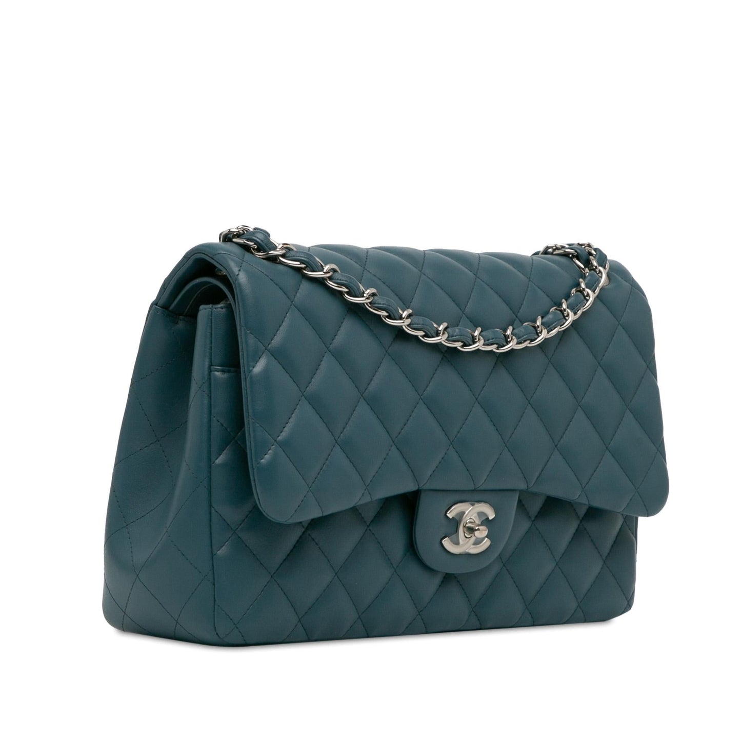 Chanel Jumbo Classic Lambskin Double Flap SHG-ahjfnw Handbag