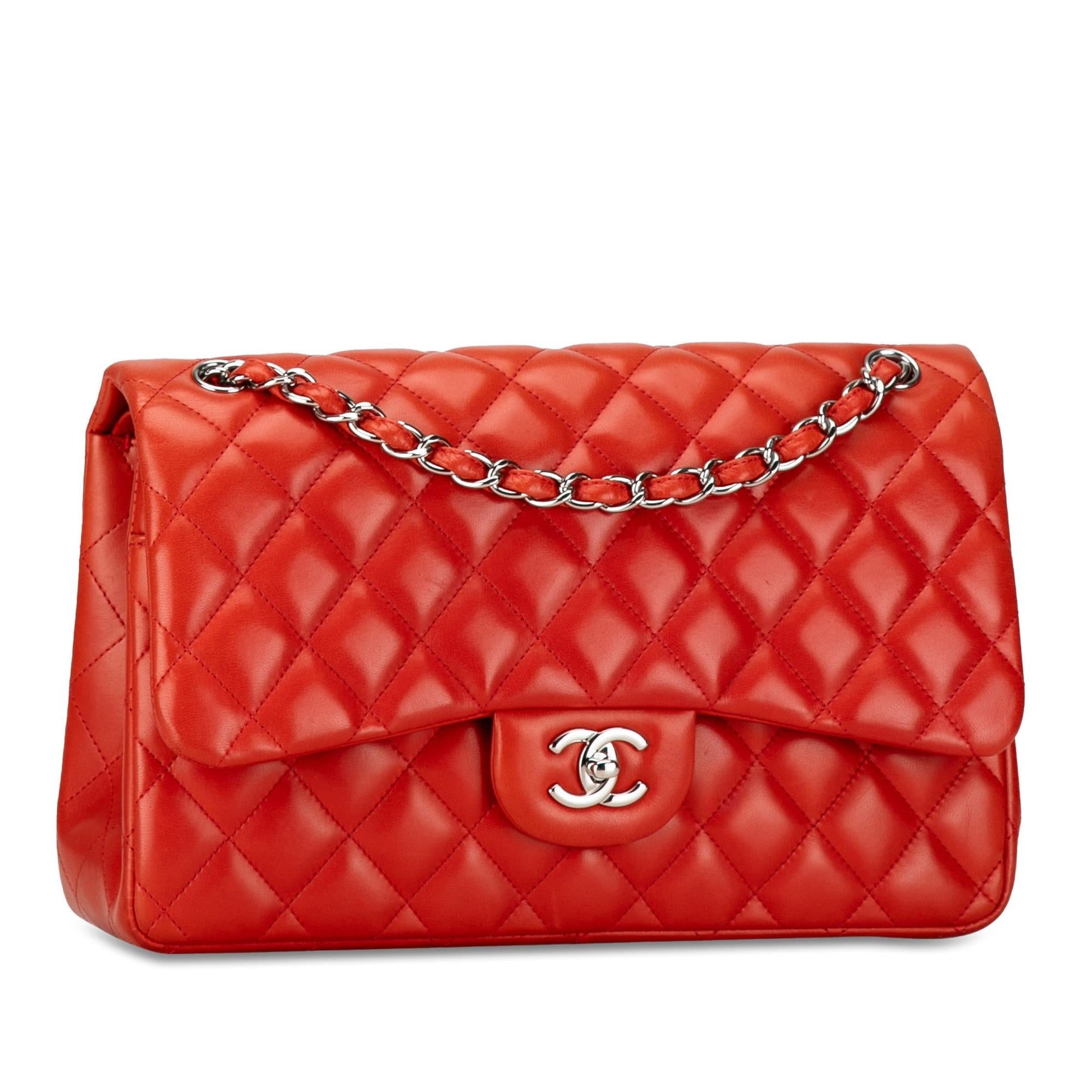Chanel Jumbo Classic Lambskin Double Flap SHG-vjfSJ9 Handbag
