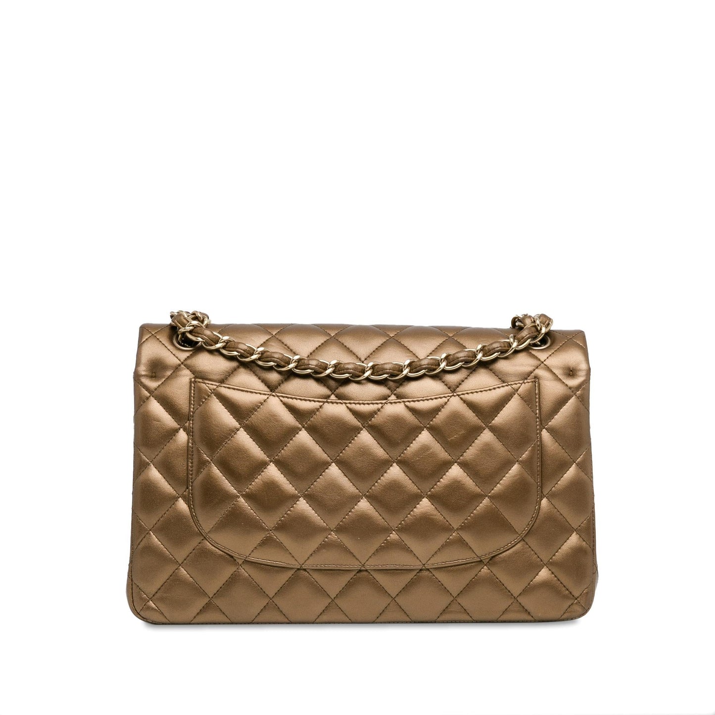 Chanel Jumbo Classic Lambskin Double Flap SHG-hZQv8E Handbag