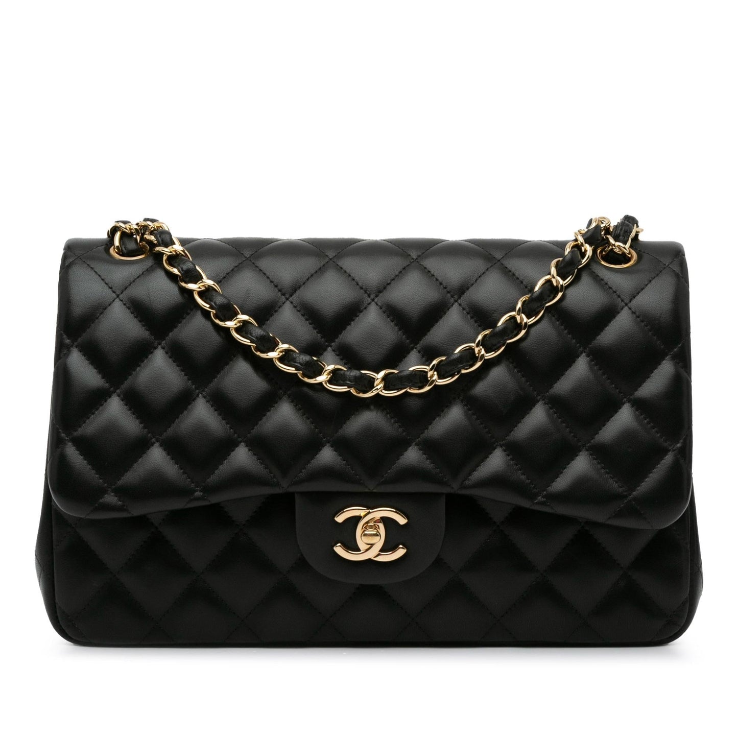 Chanel Jumbo Classic Lambskin Double Flap SHG-0LaKgj Handbag