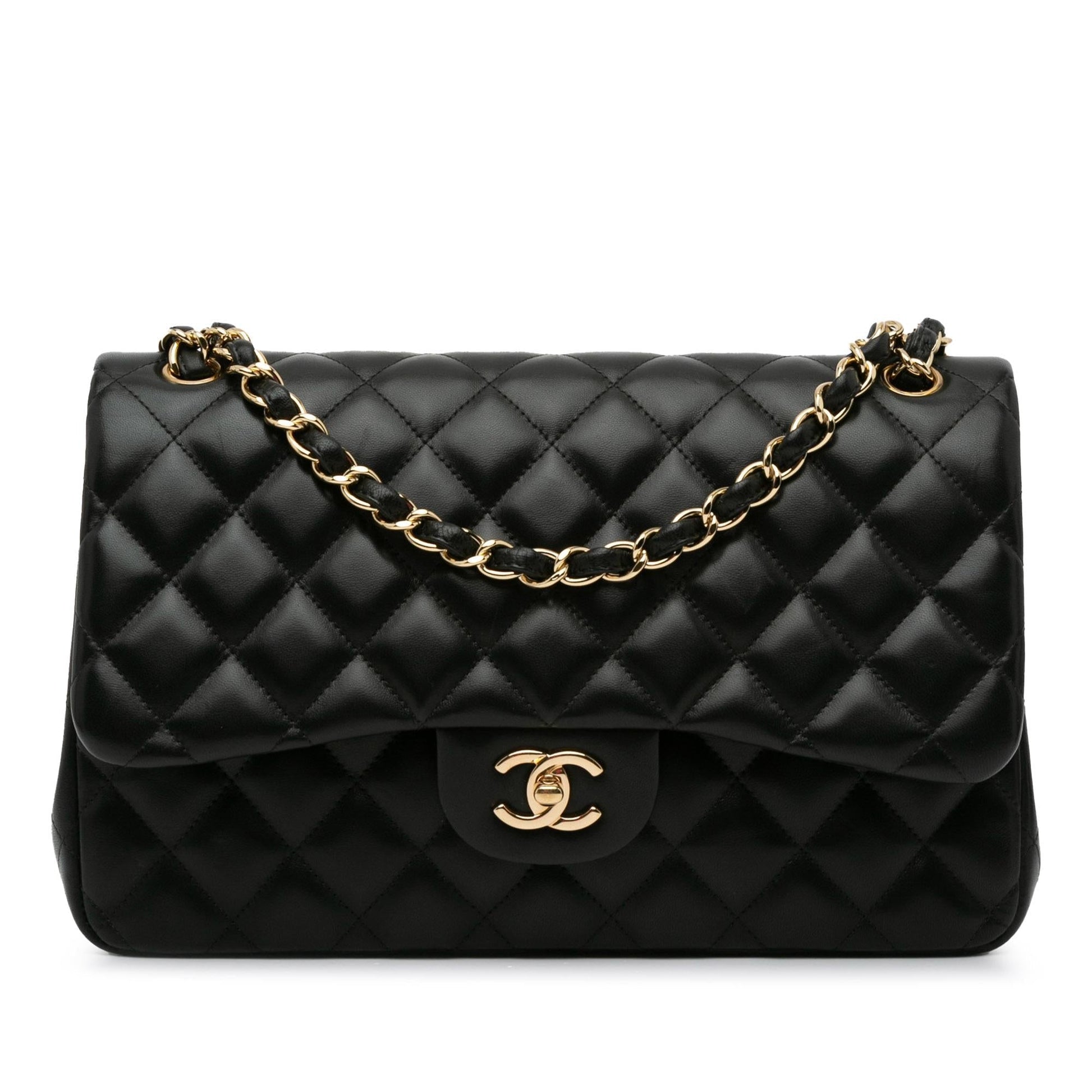Chanel Jumbo Classic Lambskin Double Flap SHG-0LaKgj Handbag