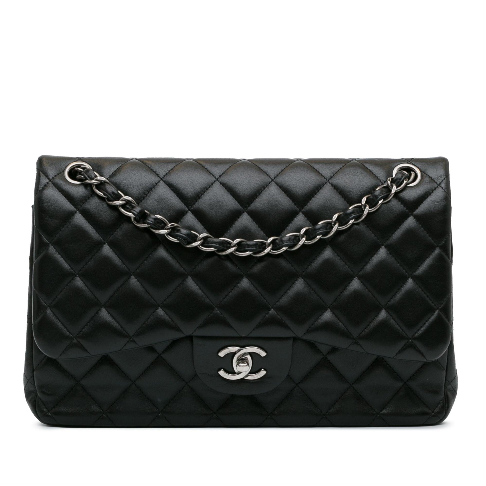 Chanel Jumbo Classic Lambskin Double Flap SHG-ucgxXa Handbag