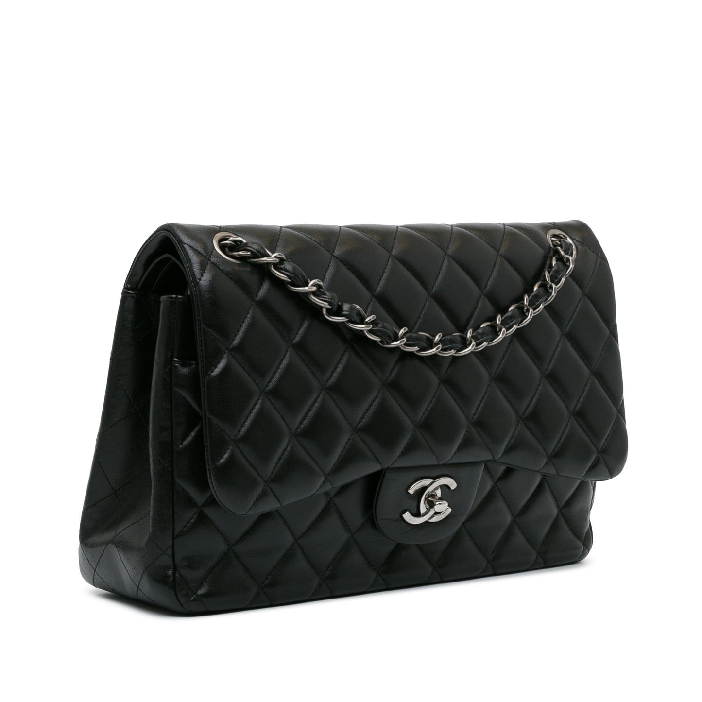 Chanel Jumbo Classic Lambskin Double Flap SHG-ucgxXa Handbag