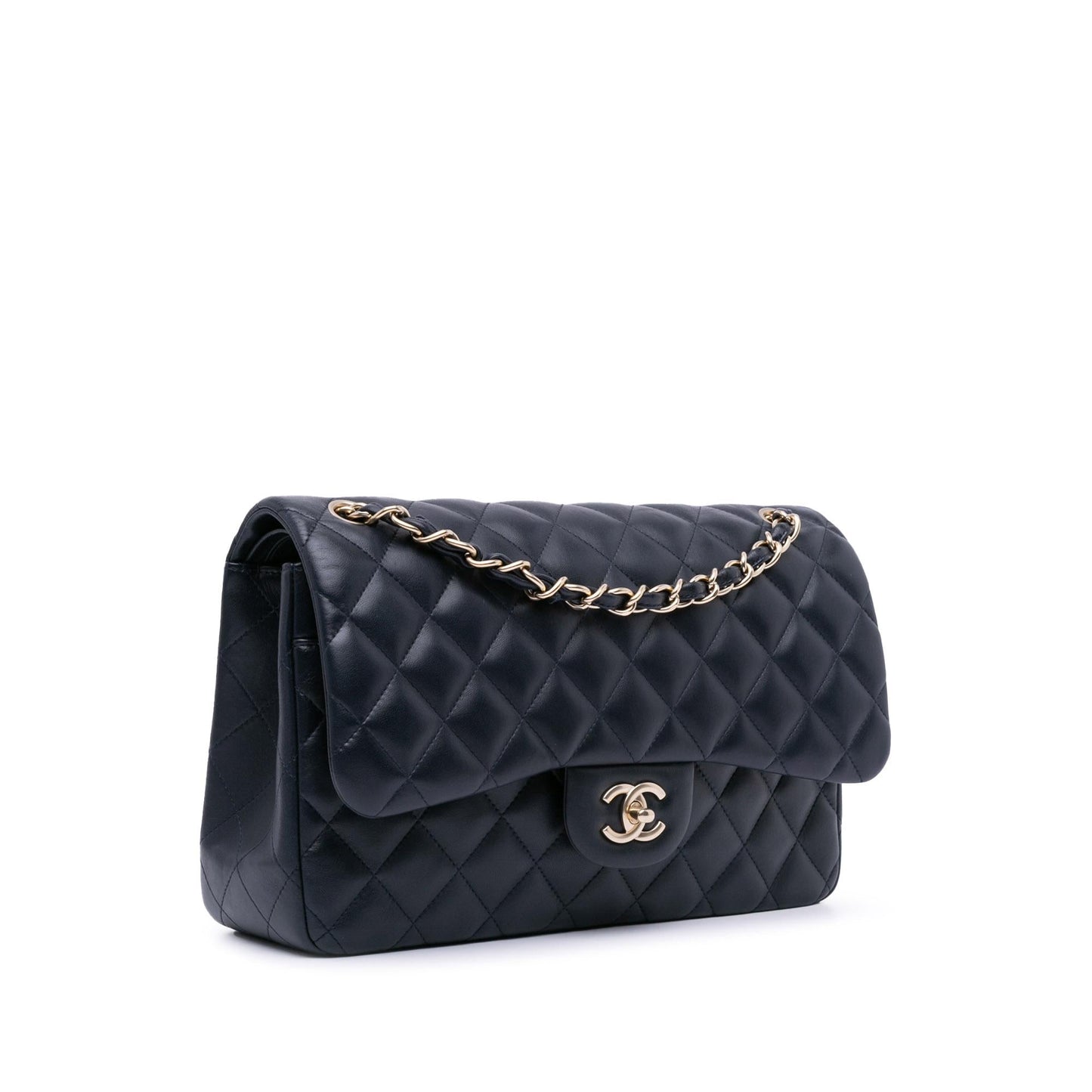 Chanel Jumbo Classic Lambskin Double Flap SHG-byKwiG Handbag