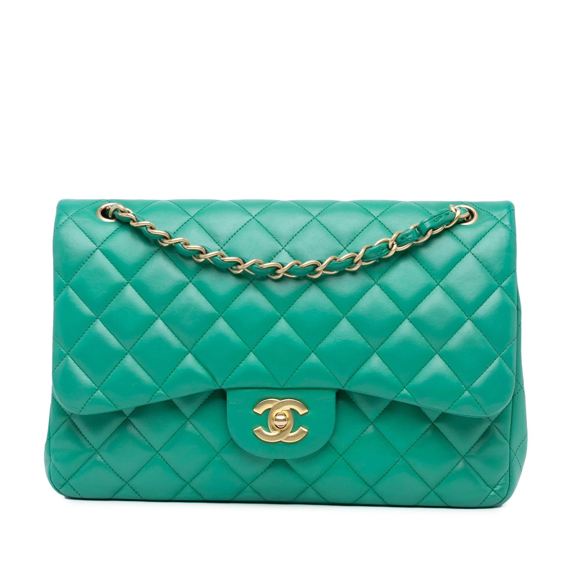 Chanel Jumbo Classic Lambskin Double Flap SHG-cFUSok Handbag