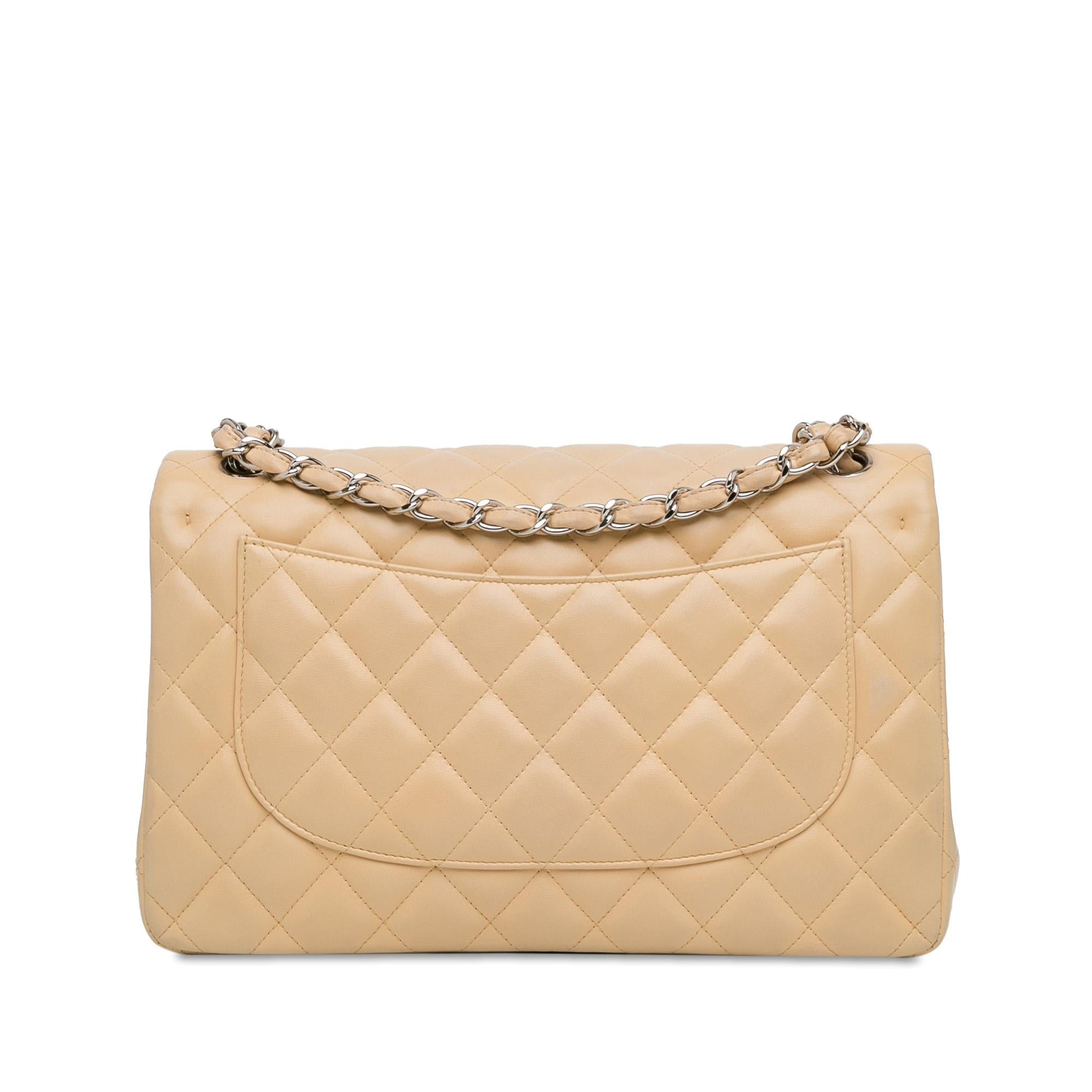 Chanel Jumbo Classic Lambskin Double Flap SHG-DmoPIa Handbag