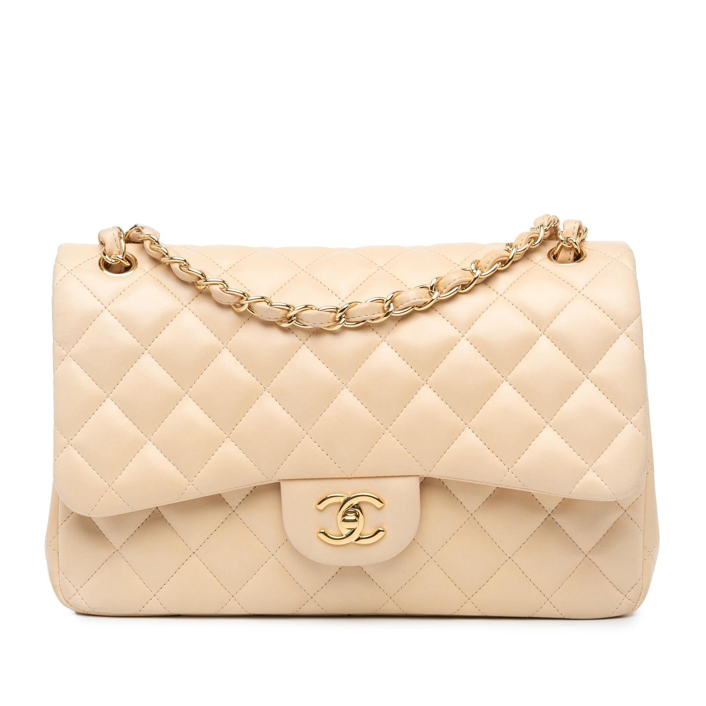 Chanel Jumbo Classic Lambskin Double Flap SHG-jsrSIe Handbag