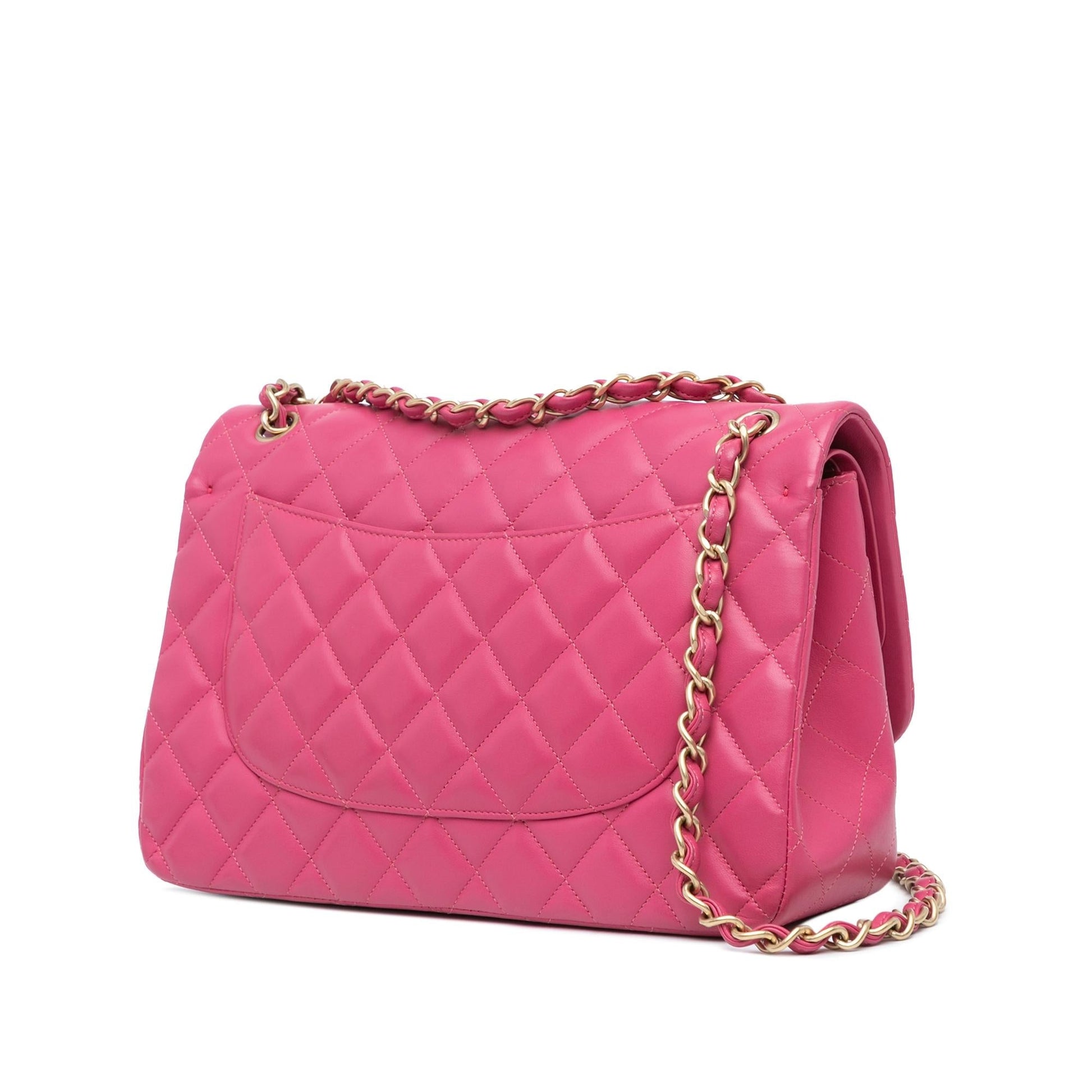 Chanel Jumbo Classic Lambskin Double Flap SHG-u6IBkC Handbag