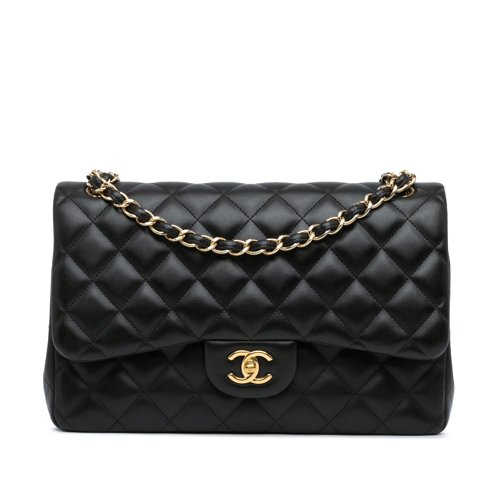 Chanel Jumbo Classic Lambskin Double Flap SHG-np3lhQ Handbag