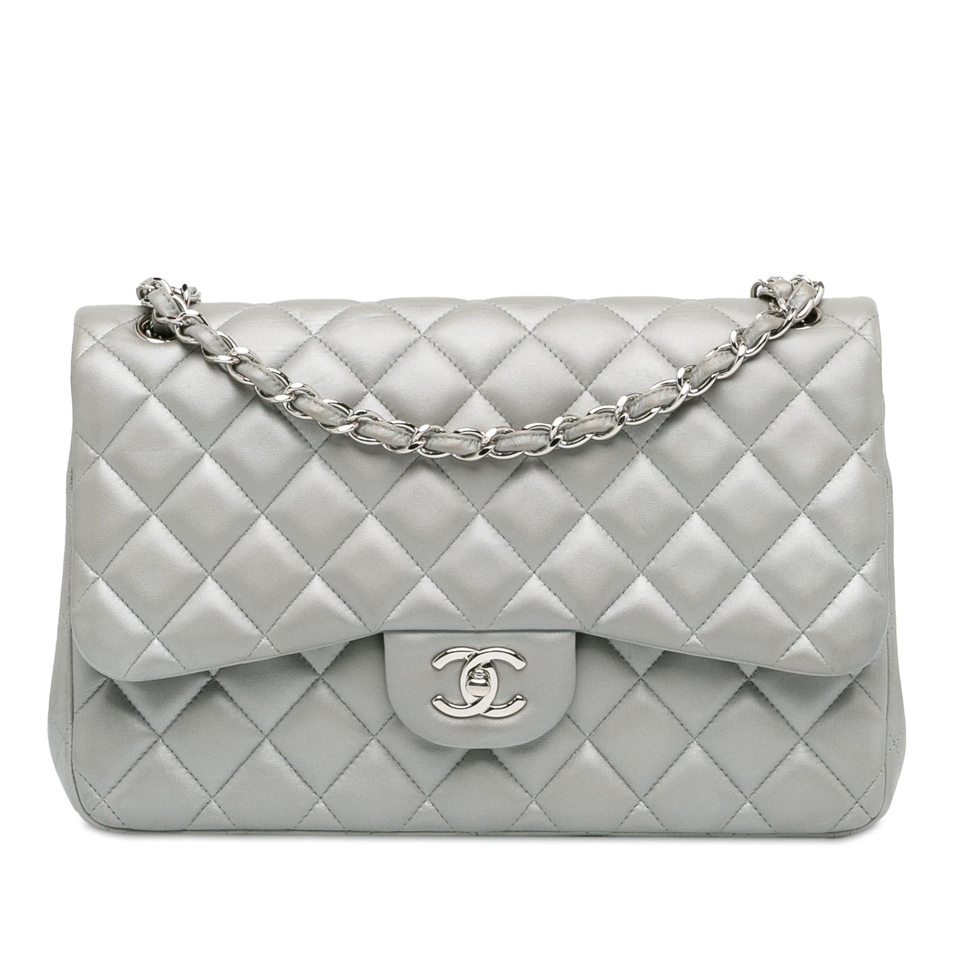 Chanel Jumbo Classic Lambskin Double Flap SHG-9Vm2sZ Handbag