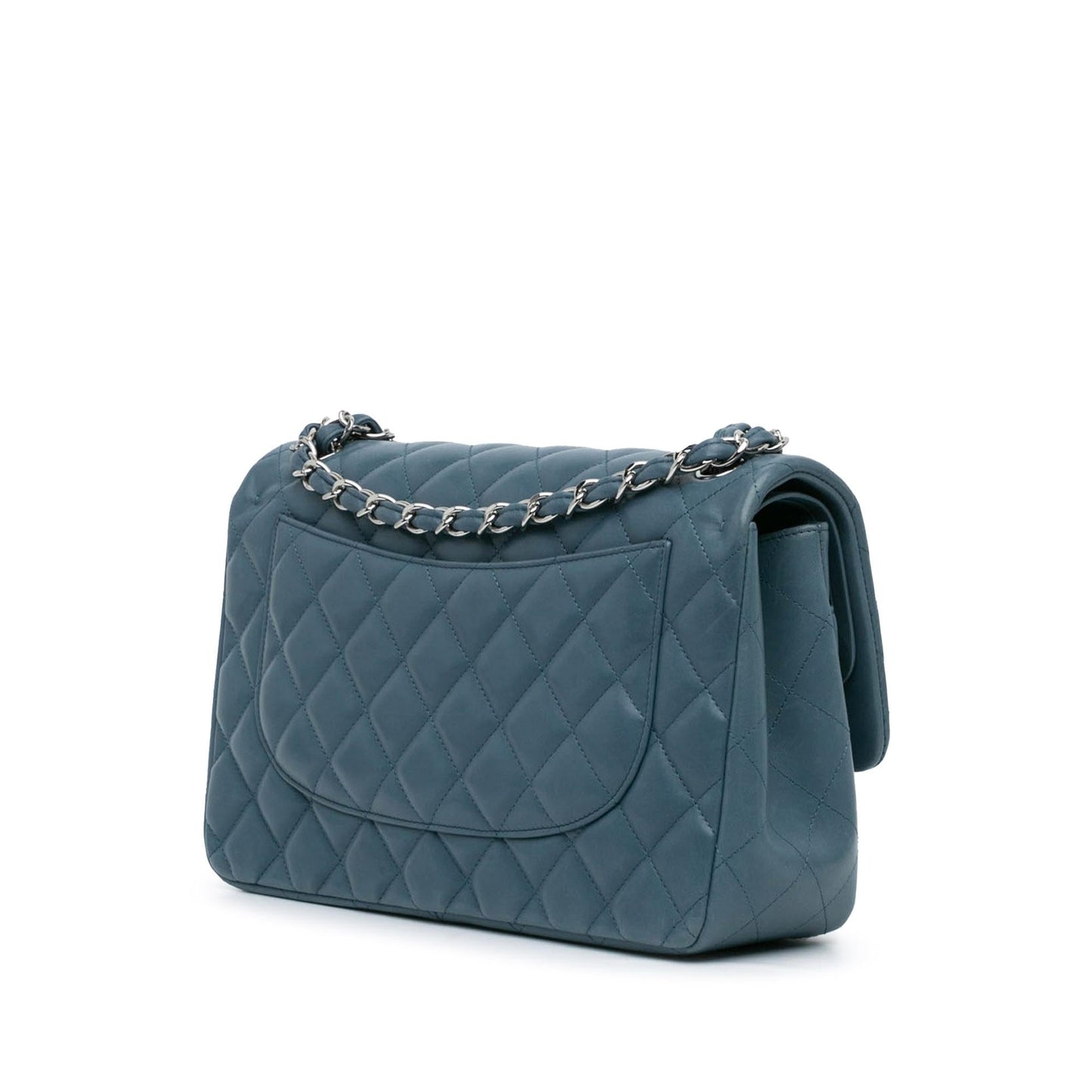 Chanel Jumbo Classic Lambskin Double Flap Handbag