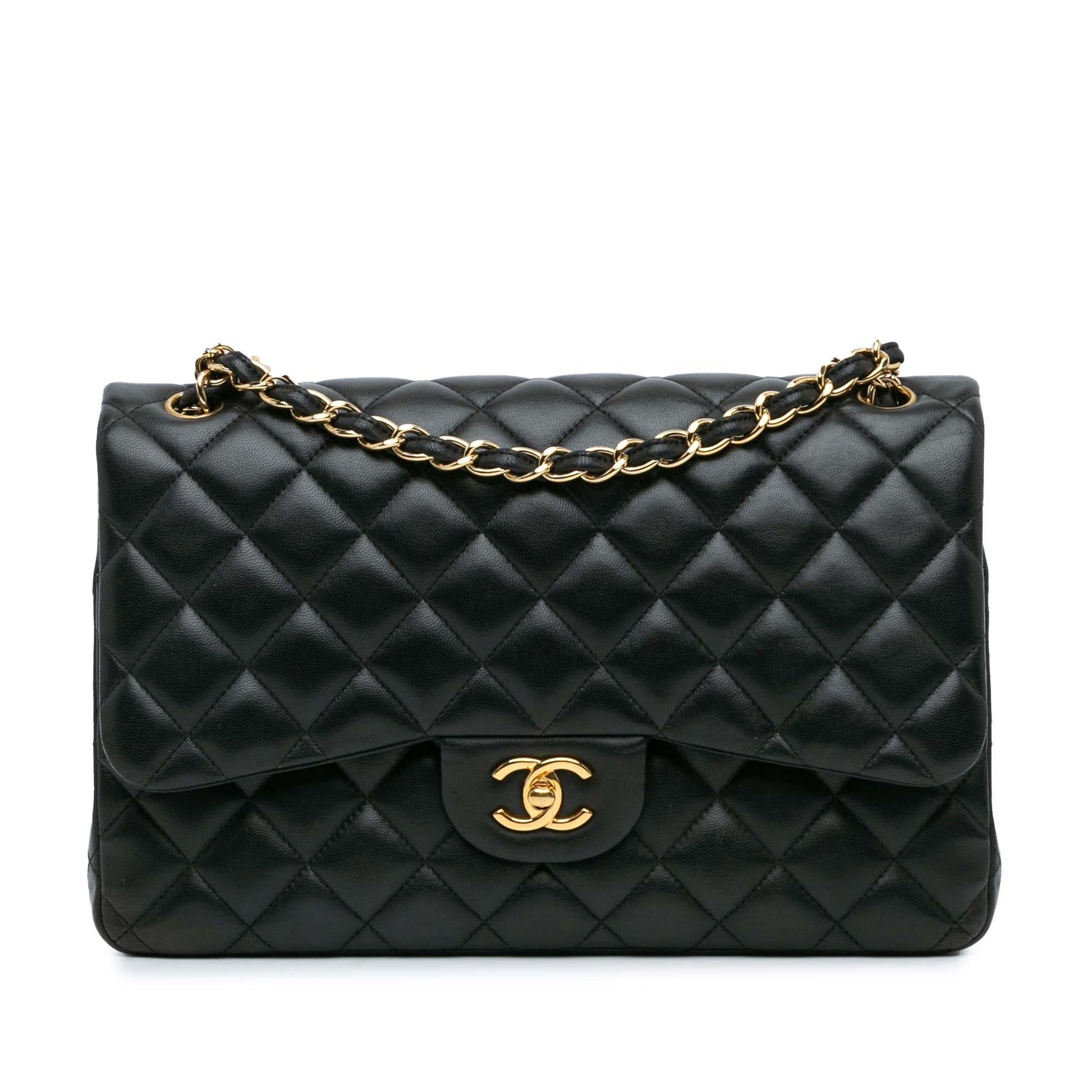 Chanel Jumbo Classic Lambskin Double Flap SHG-wI9FfE Handbag