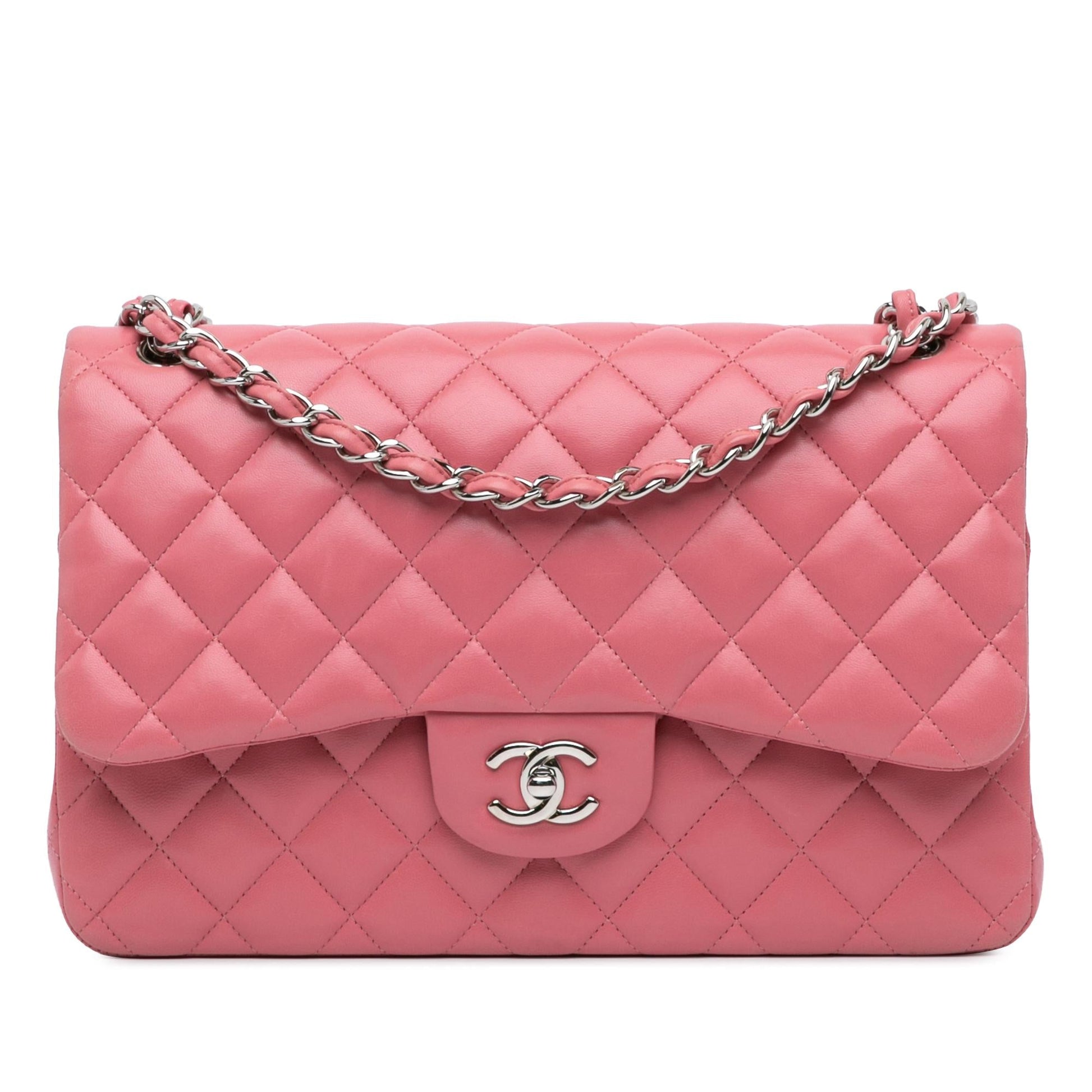 Chanel Jumbo Classic Lambskin Double Flap SHG-LnGkTD Handbag