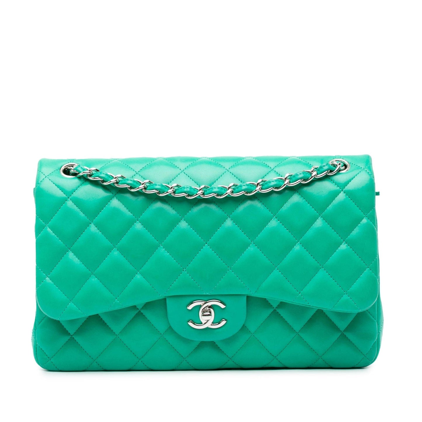 Chanel Jumbo Classic Lambskin Double Flap SHG-FsYojS Handbag