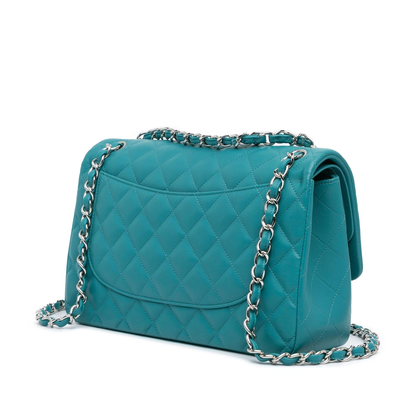 Chanel Jumbo Classic Lambskin Double Flap Handbag Shg Kffxad