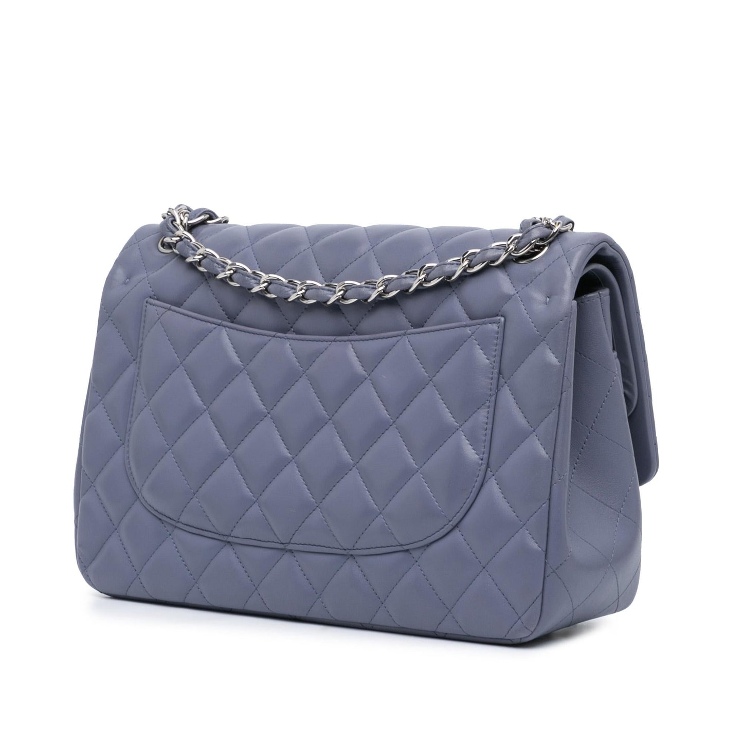 Chanel Jumbo Classic Lambskin Double Flap Handbag Shg 70P2En