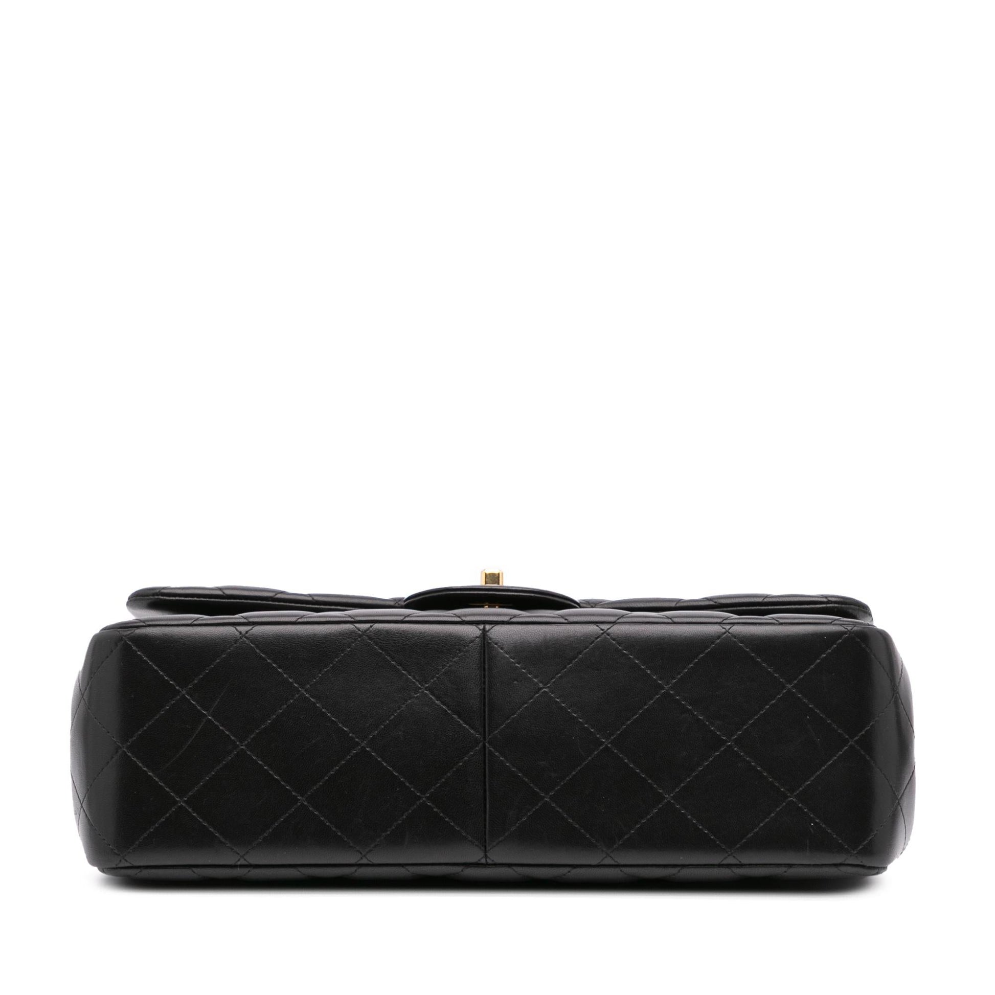 Chanel Jumbo Classic Lambskin Double Flap Handbag Flap 1