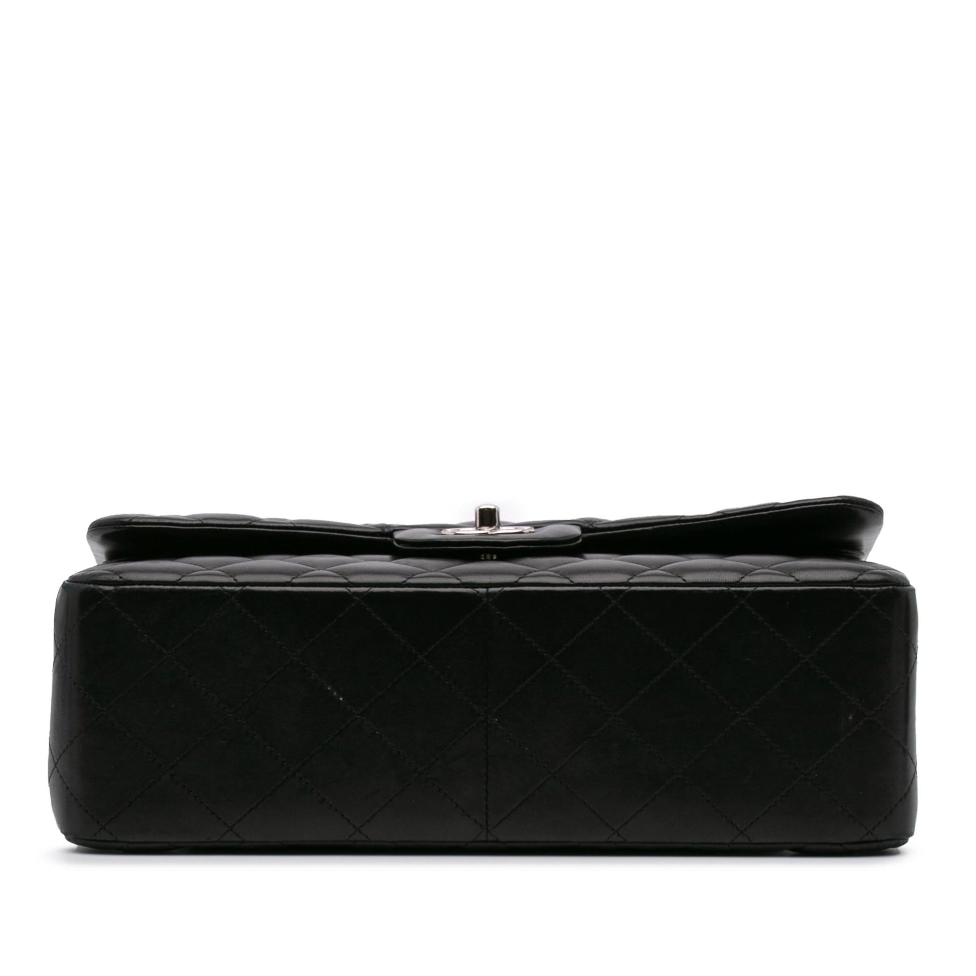 Chanel Jumbo Classic Lambskin Double Flap Handbag Double Flap