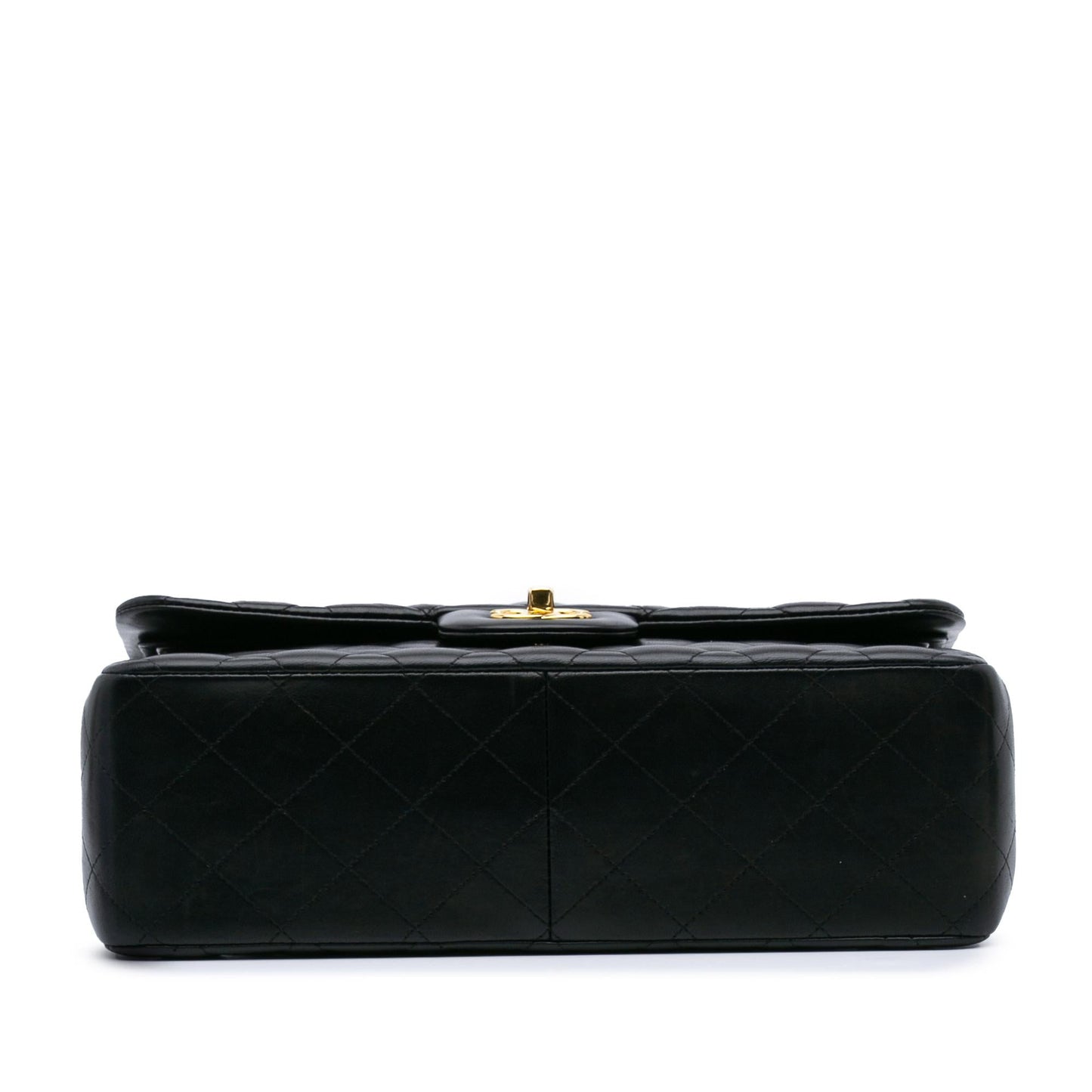 Chanel Jumbo Classic Lambskin Double Flap Handbag Flap 2