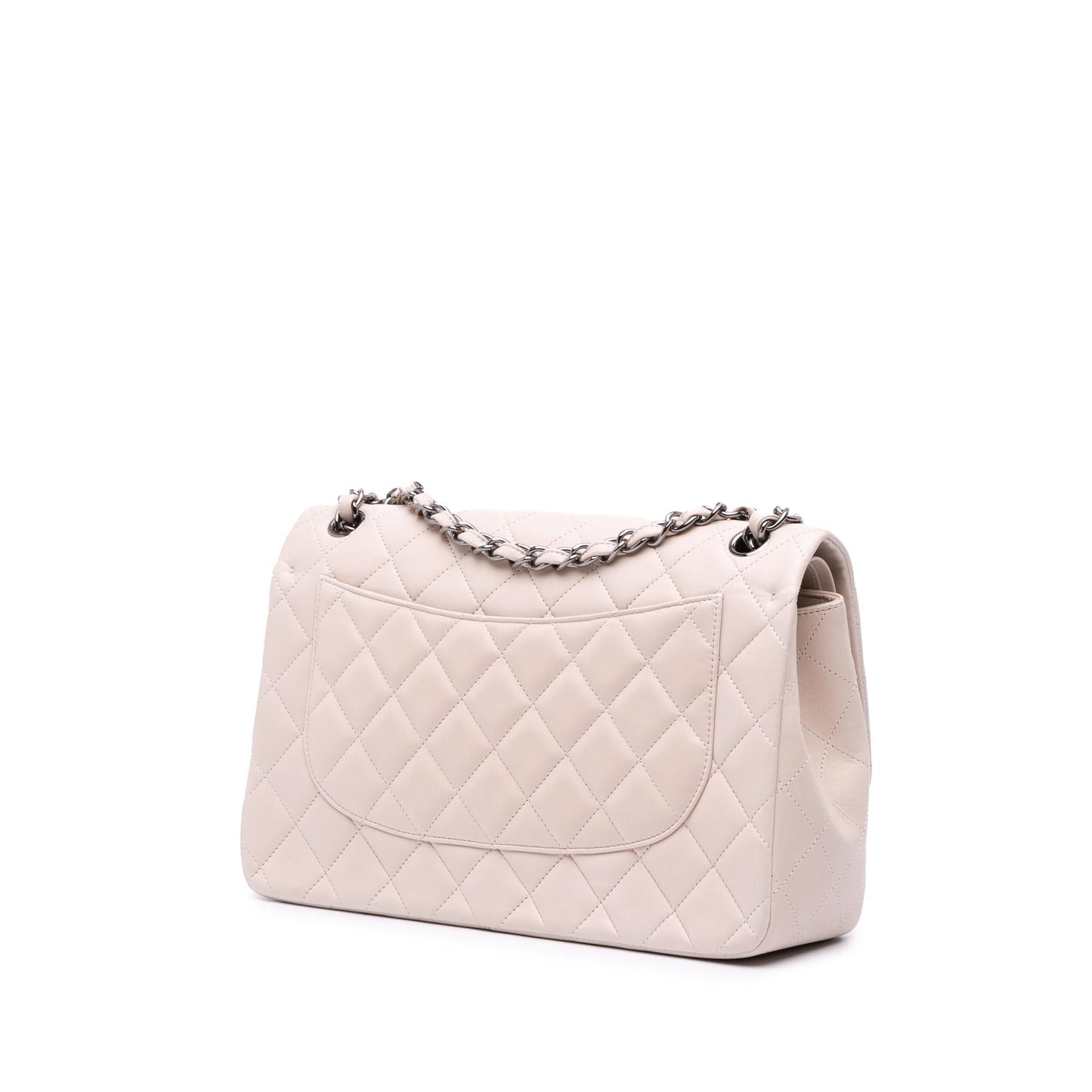 Chanel Jumbo Classic Lambskin Double Flap Handbag Flap 31