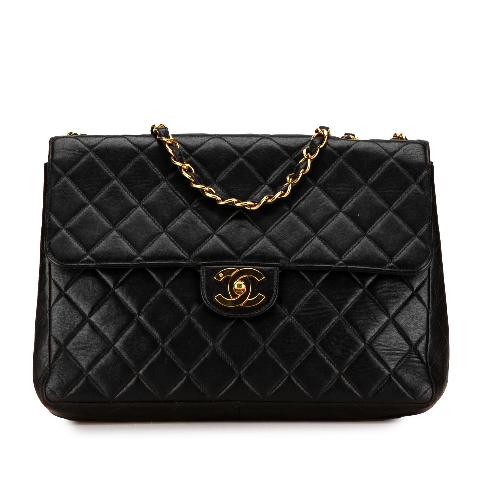 Chanel Jumbo Classic Lambskin Single Flap SHG-DPt2yY Handbag
