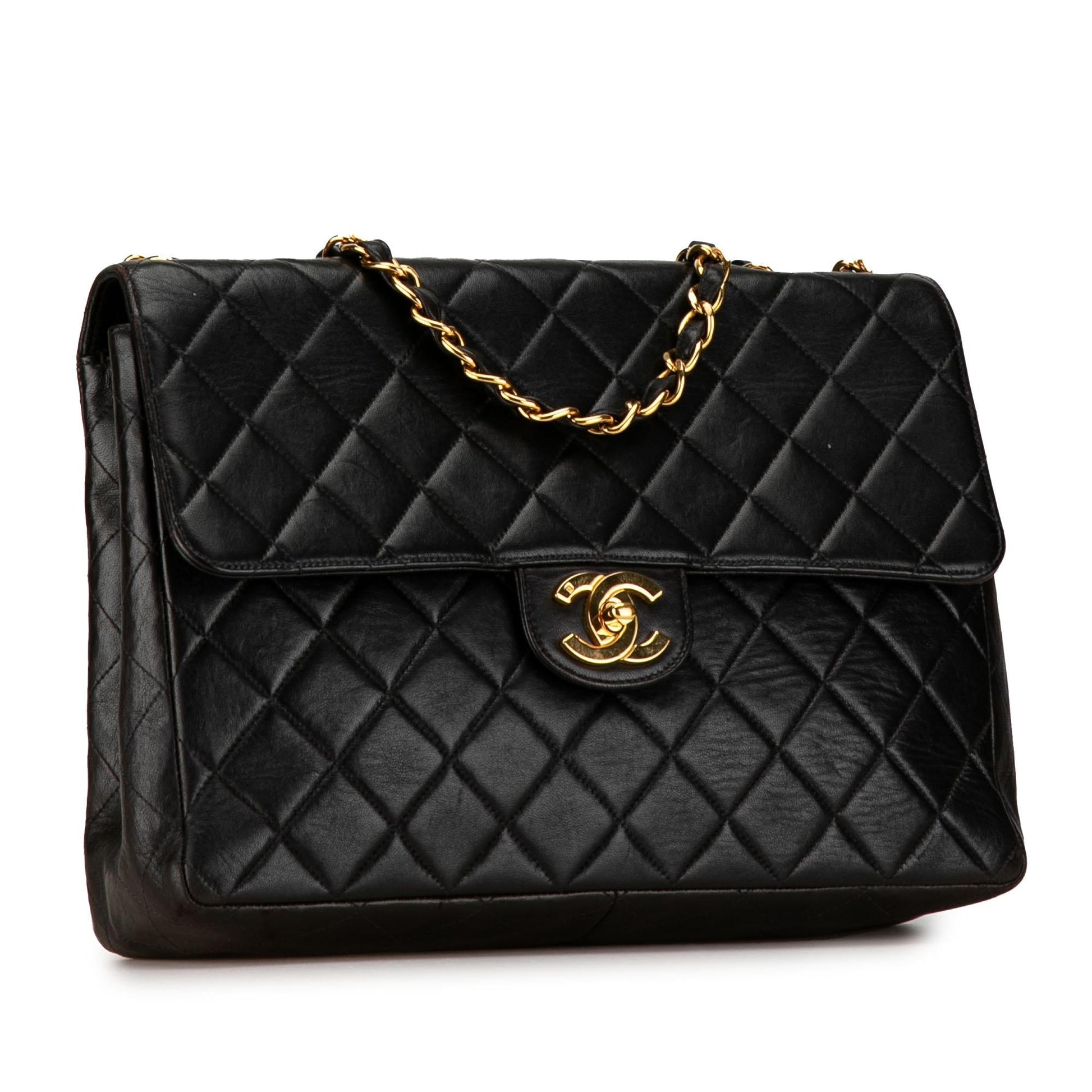 Chanel Jumbo Classic Lambskin Single Flap SHG-DPt2yY Handbag