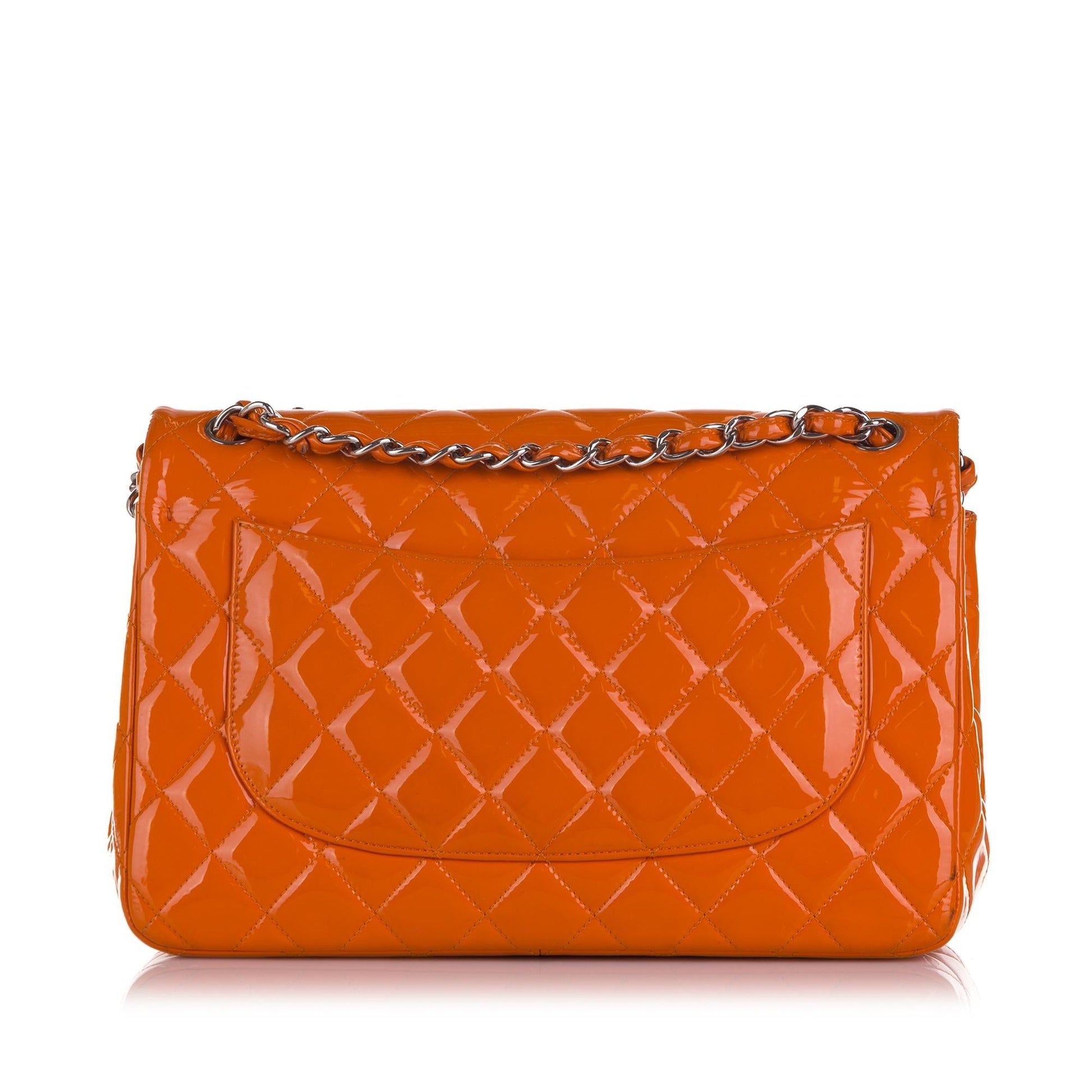 Chanel Jumbo Classic Patent Double Flap SHG Shoulder Bag