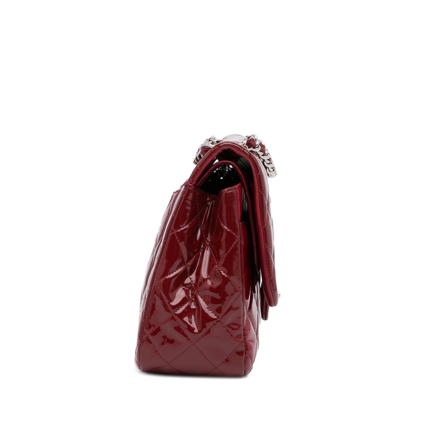 Chanel Jumbo Classic Patent Double Flap SHG-b6Endj Handbag
