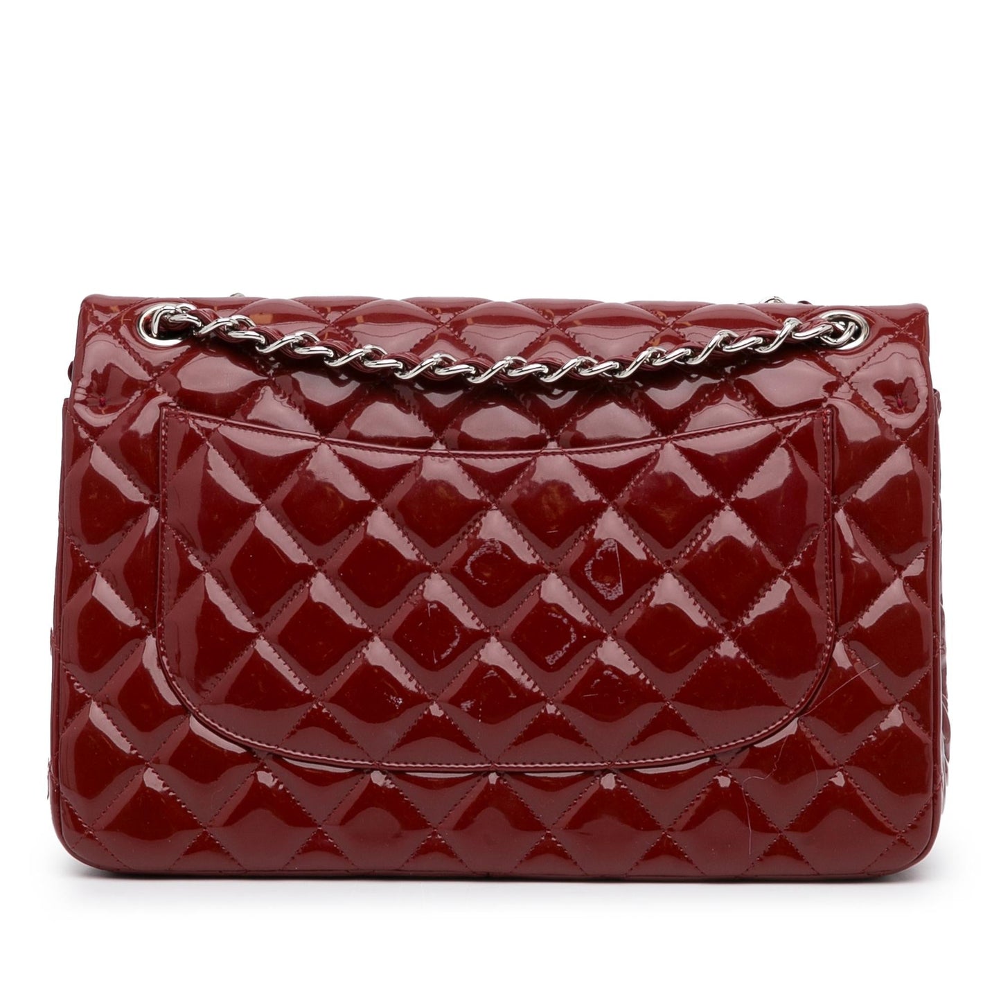 Chanel Jumbo Classic Patent Double Flap SHG-fh31oX Handbag
