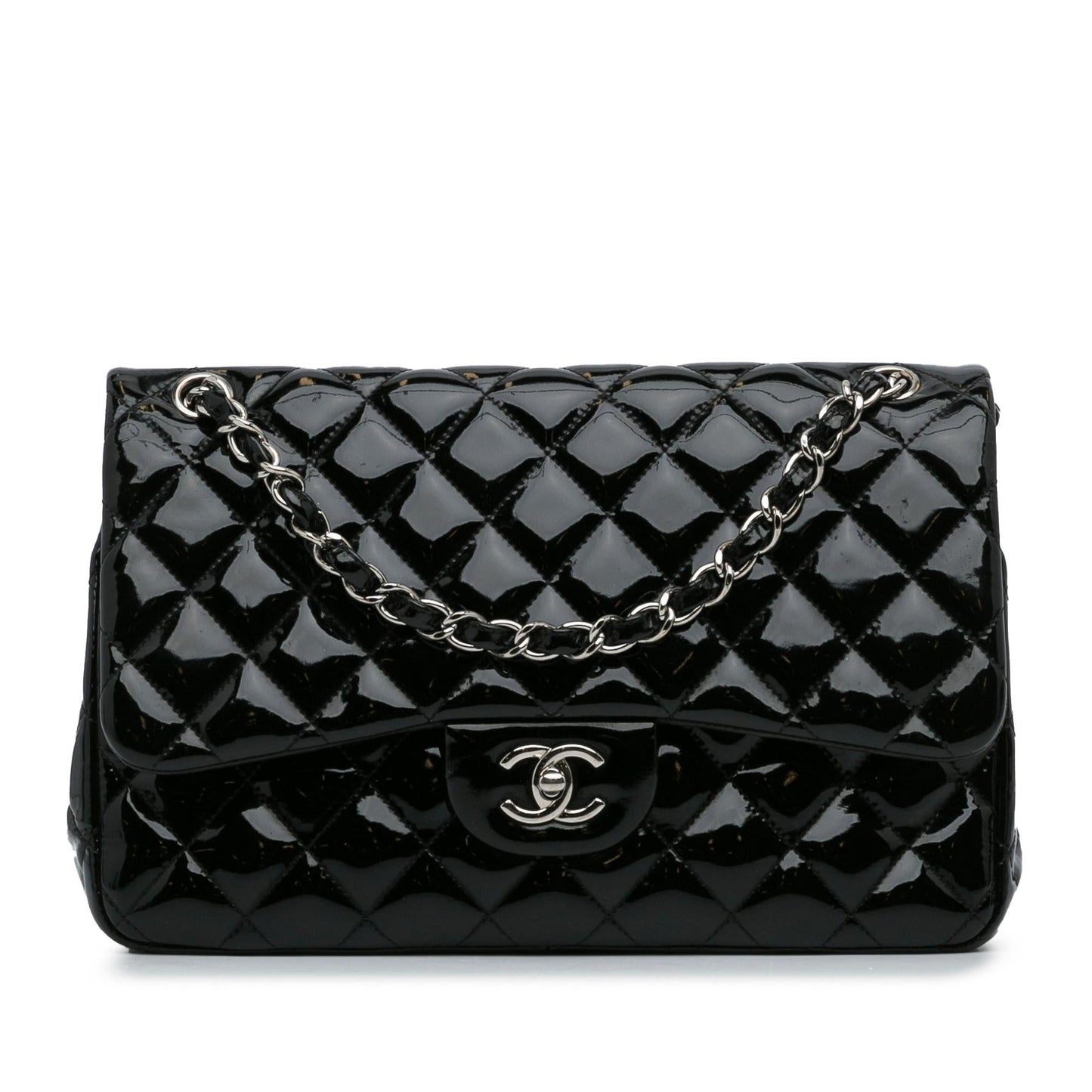 Chanel Jumbo Classic Patent Double Flap SHG-88VGAj Handbag