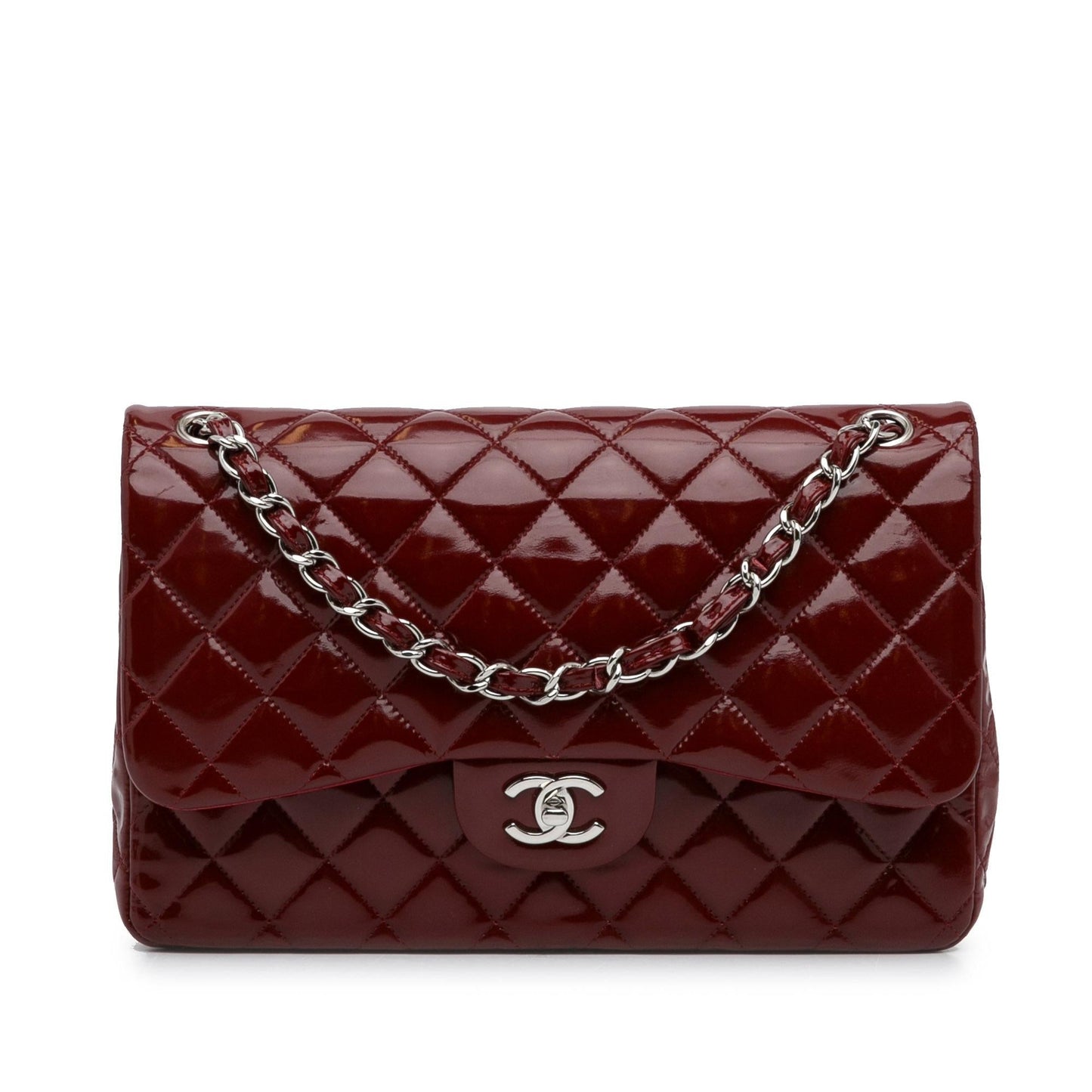 Chanel Jumbo Classic Patent Double Flap SHG-Nqpvs3 Handbag