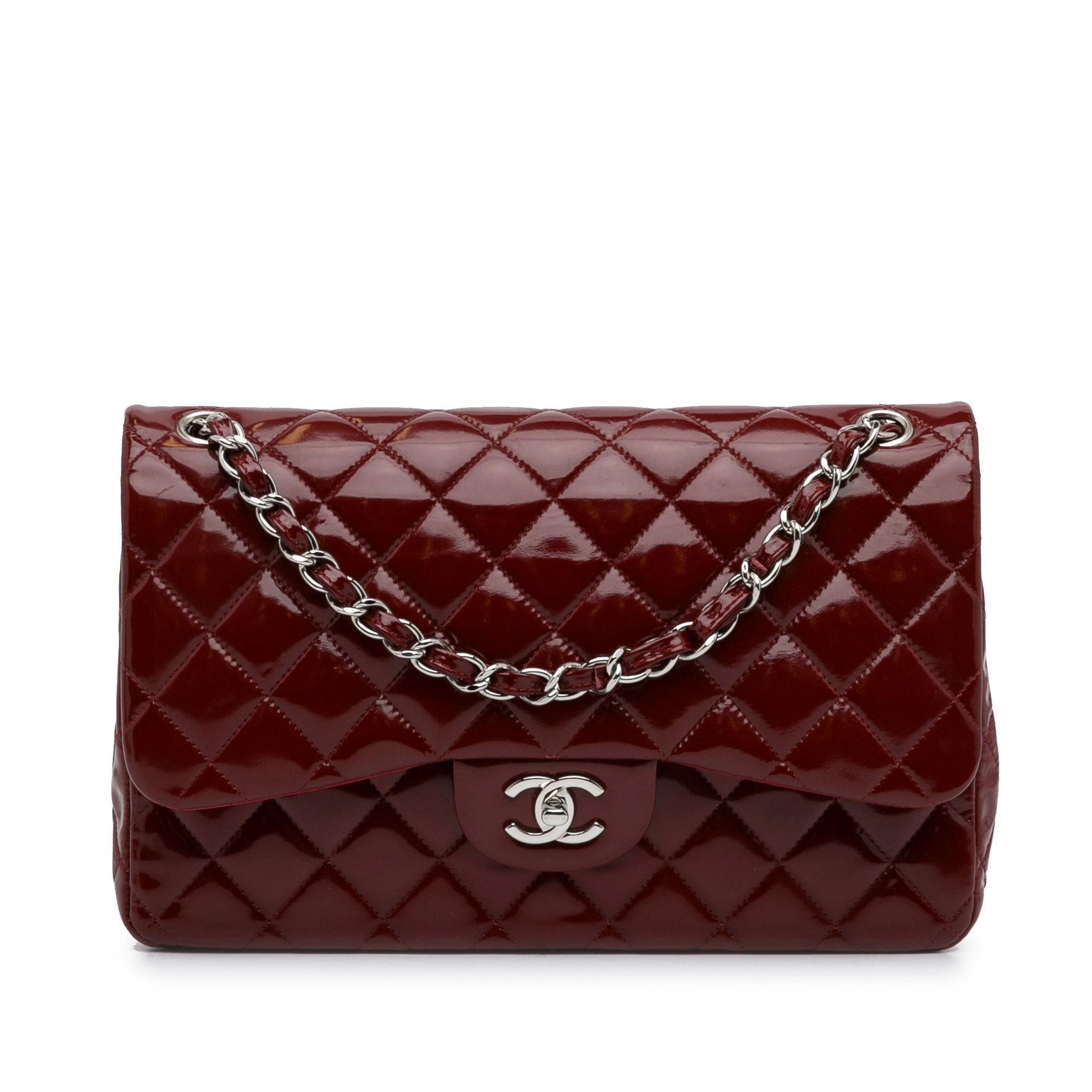 Chanel Jumbo Classic Patent Double Flap SHG-Nqpvs3 Handbag