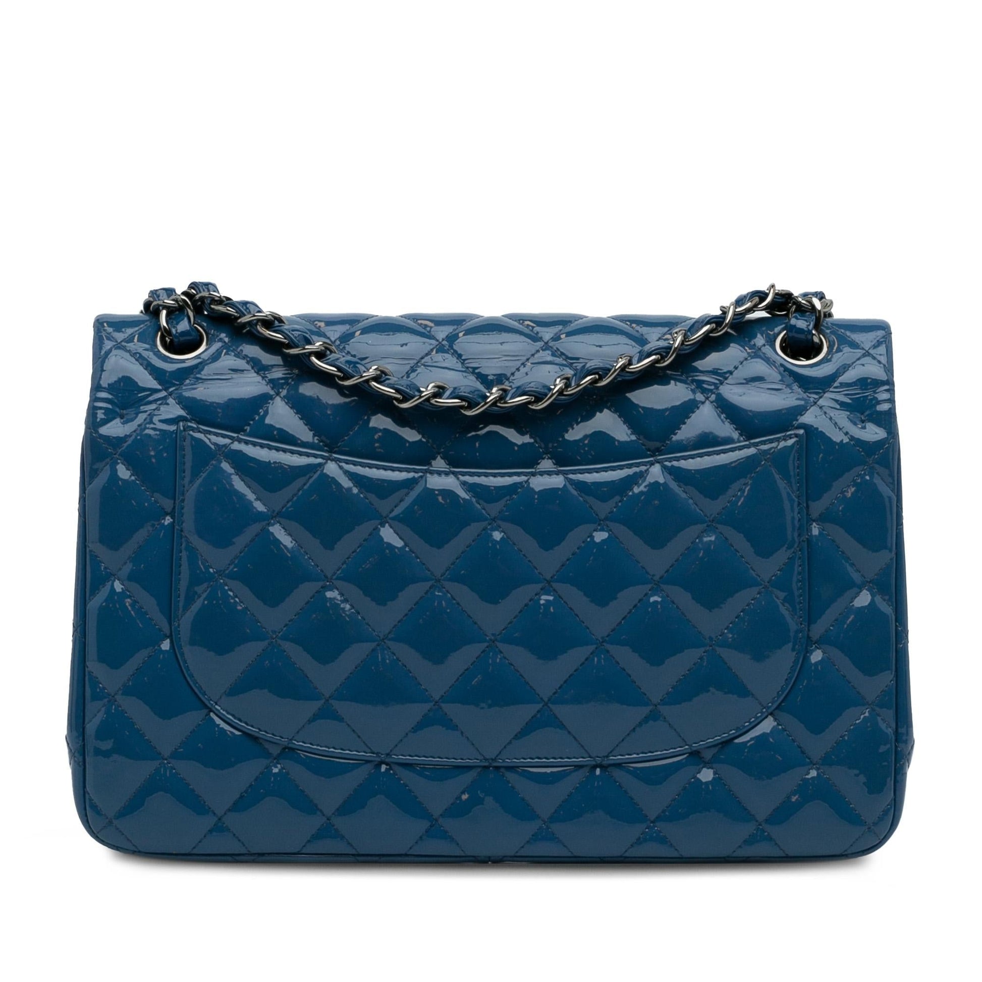 Chanel Jumbo Classic Patent Double Flap SHG-2XZ1rB Handbag