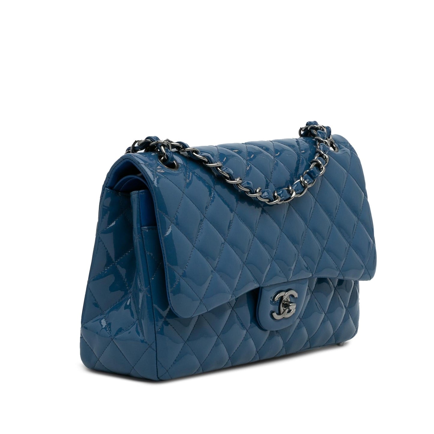 Chanel Jumbo Classic Patent Double Flap SHG-2XZ1rB Handbag