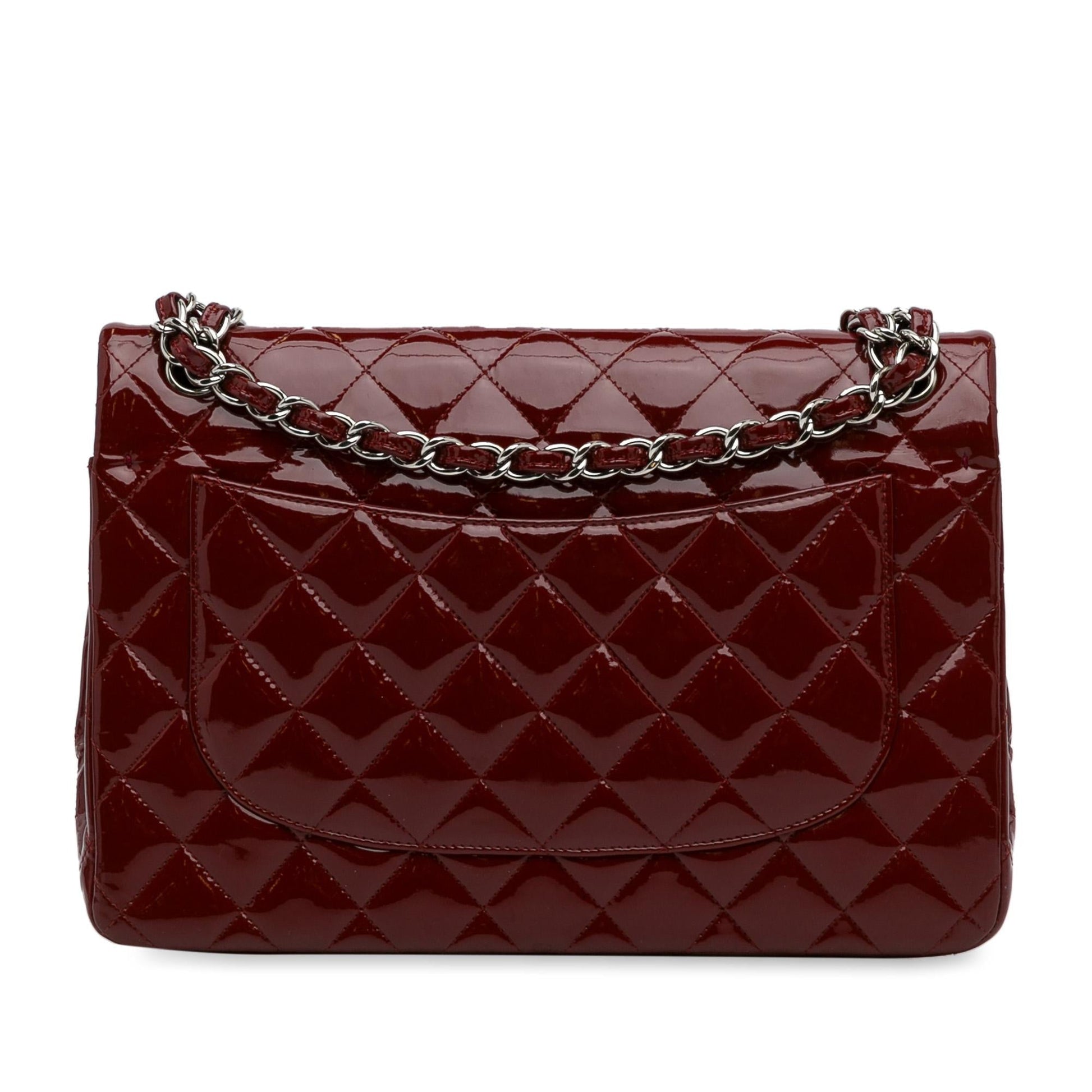 Chanel Jumbo Classic Patent Double Flap (SHG-xpIJe0)