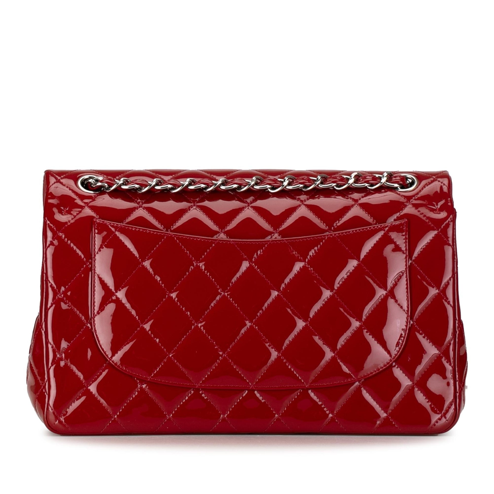 Chanel Jumbo Classic Patent Double Flap SHG-rg1hZI Handbag