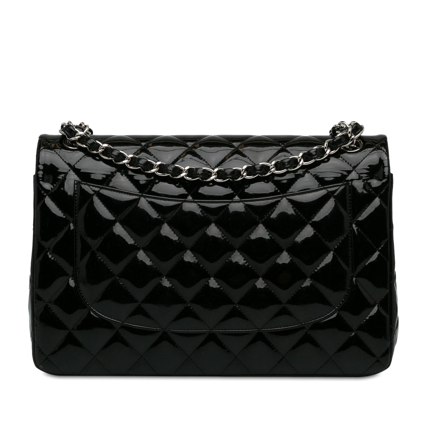Chanel Jumbo Classic Patent Double Flap SHG-JL2ojZ Handbag