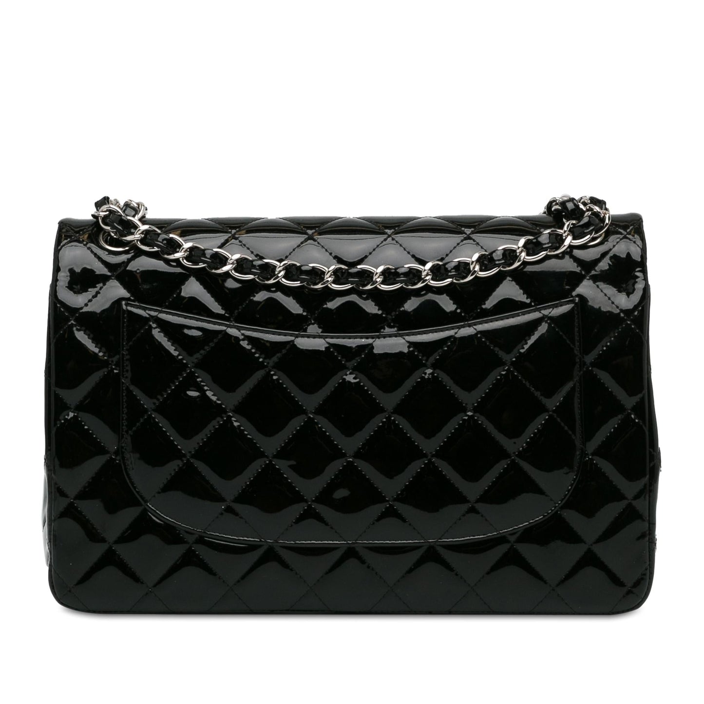 Chanel Jumbo Classic Patent Double Flap (SHG-Emgu8N)