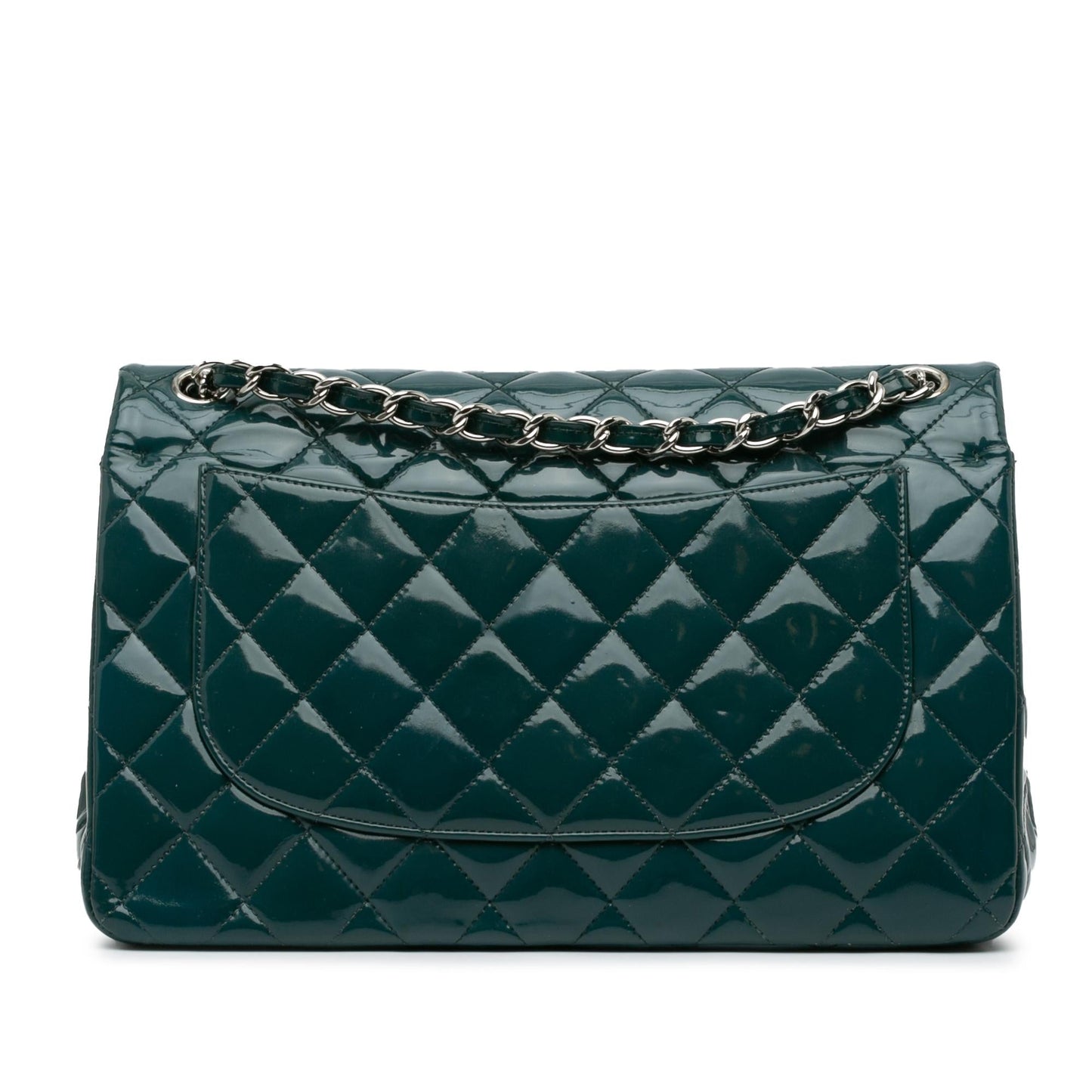 Chanel Jumbo Classic Patent Double Flap SHG-A8oS33 Handbag