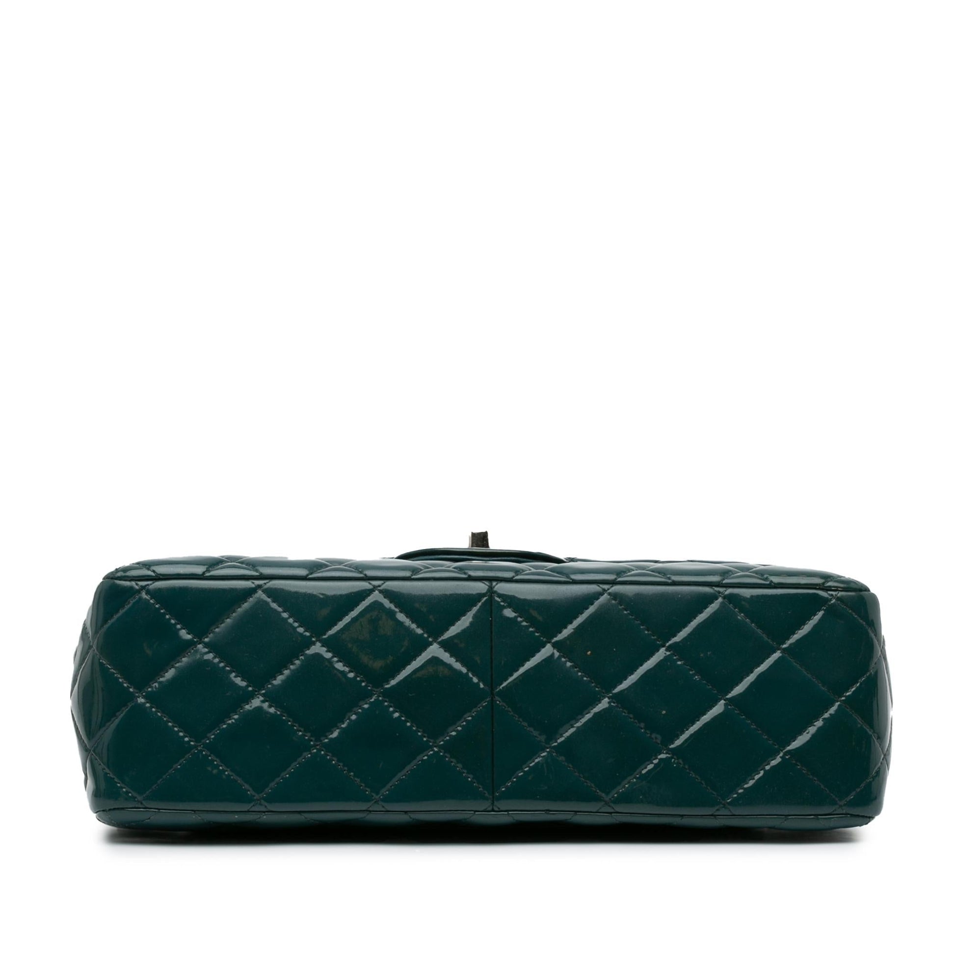 Chanel Jumbo Classic Patent Double Flap (SHG-A8oS33)